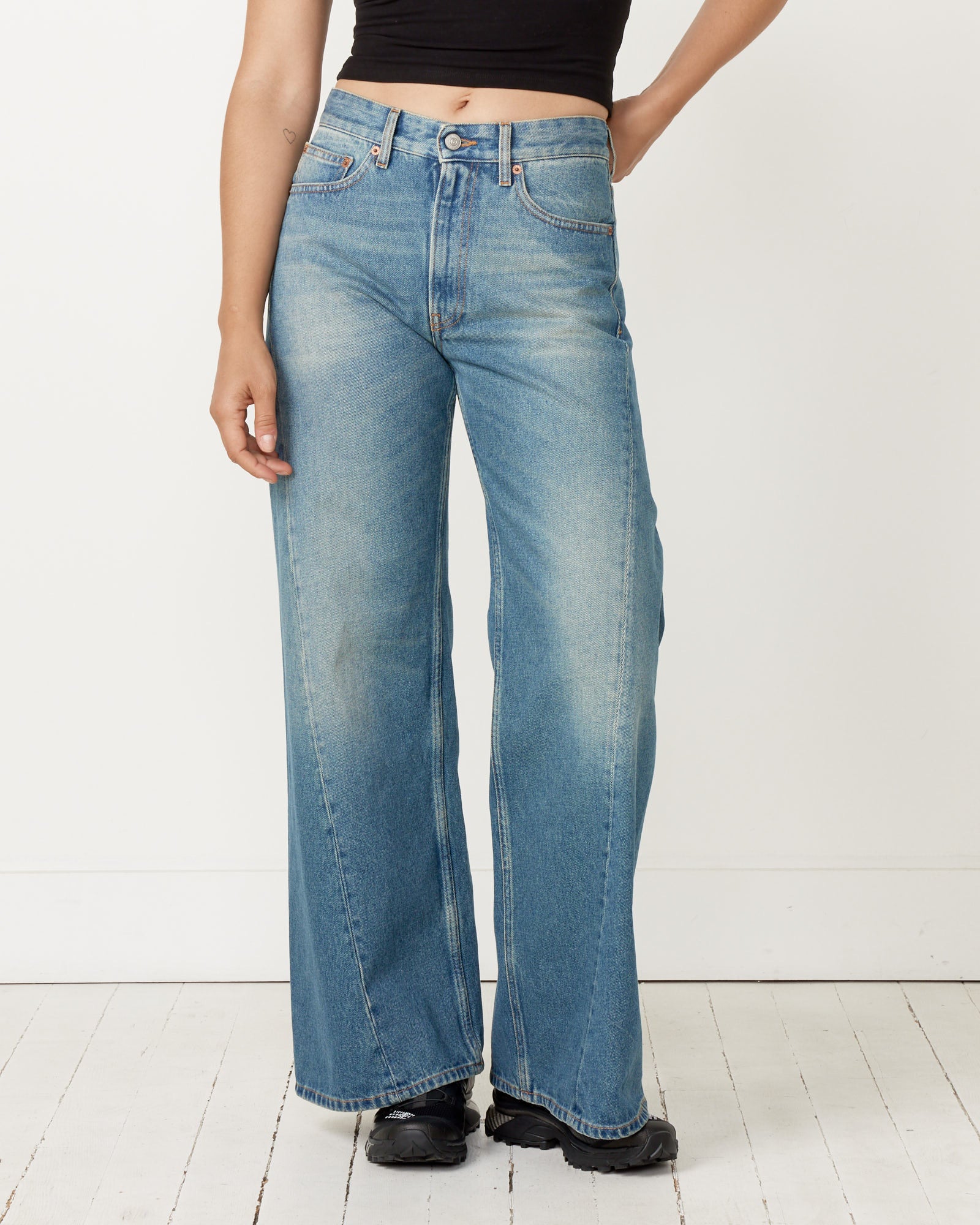 MM6 S52LA0238 5 Pocket Pant Blue - Blue / 27 (262354)