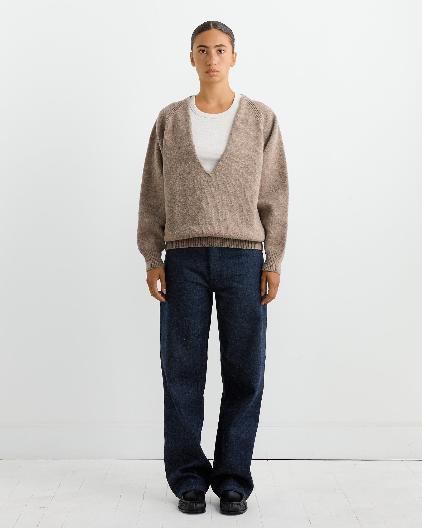 Soar V Neck Pullover in Alassio