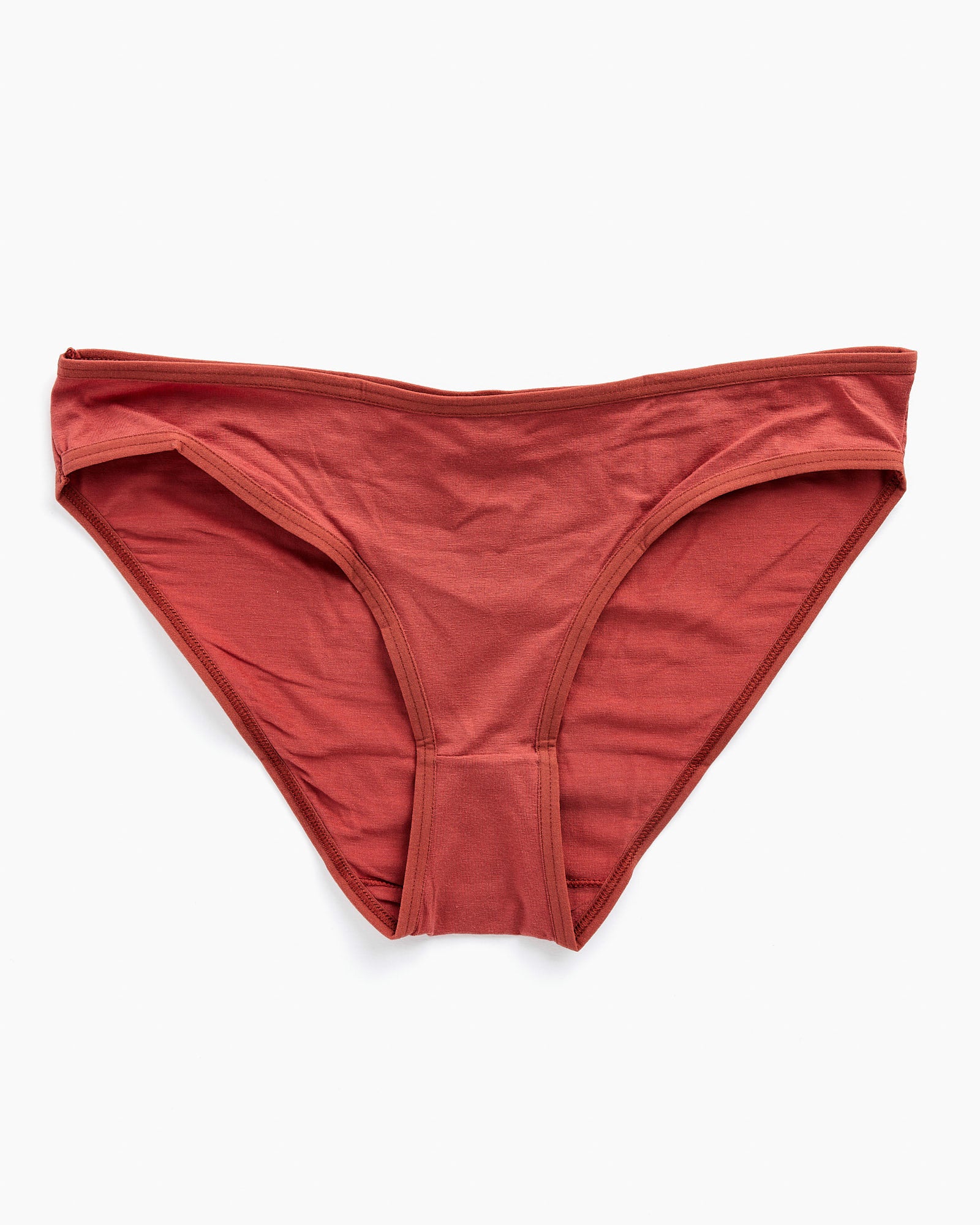 Bell Pant in Burned Red