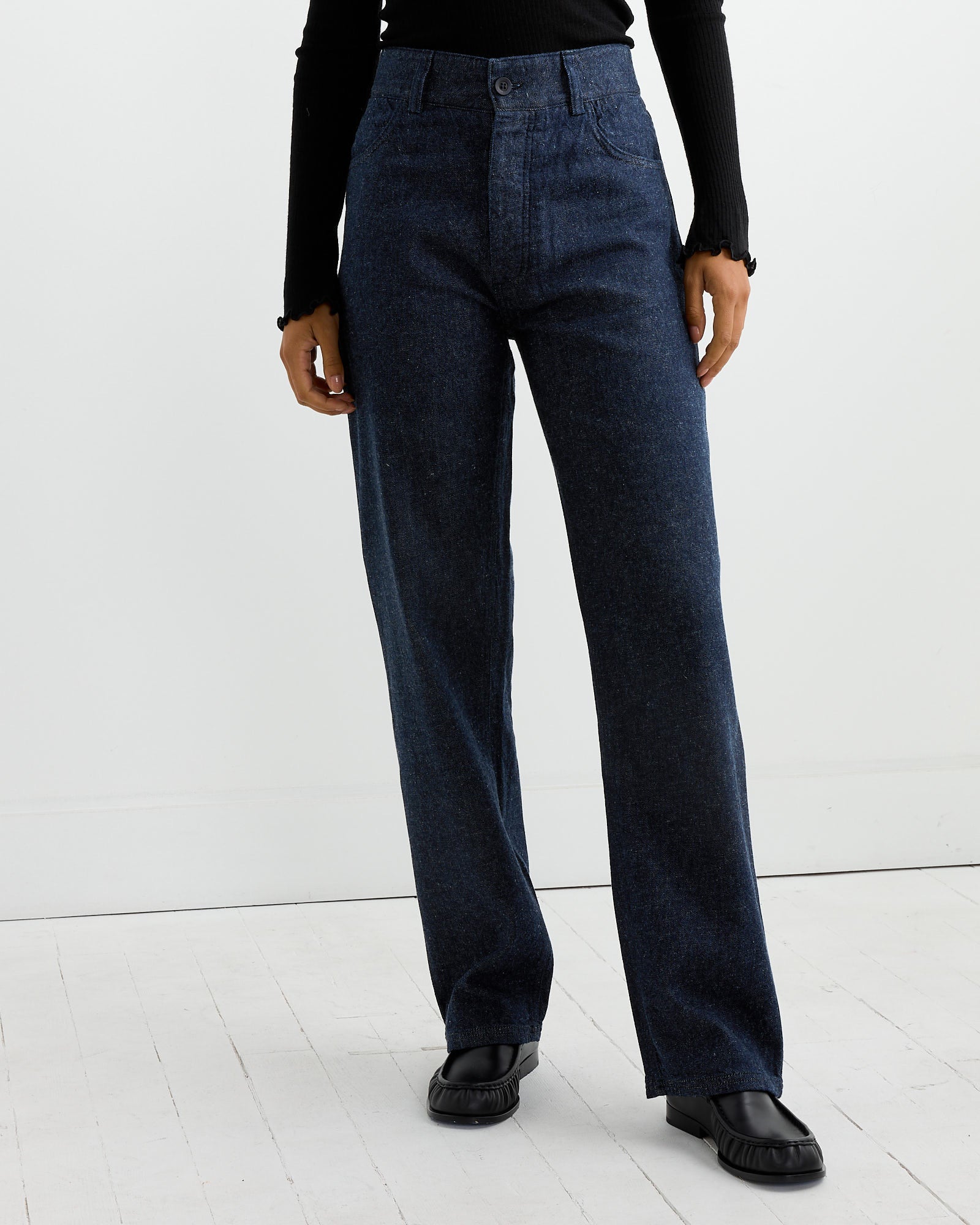 Baserange Tajo Pant Blue - Blue / S (262401)