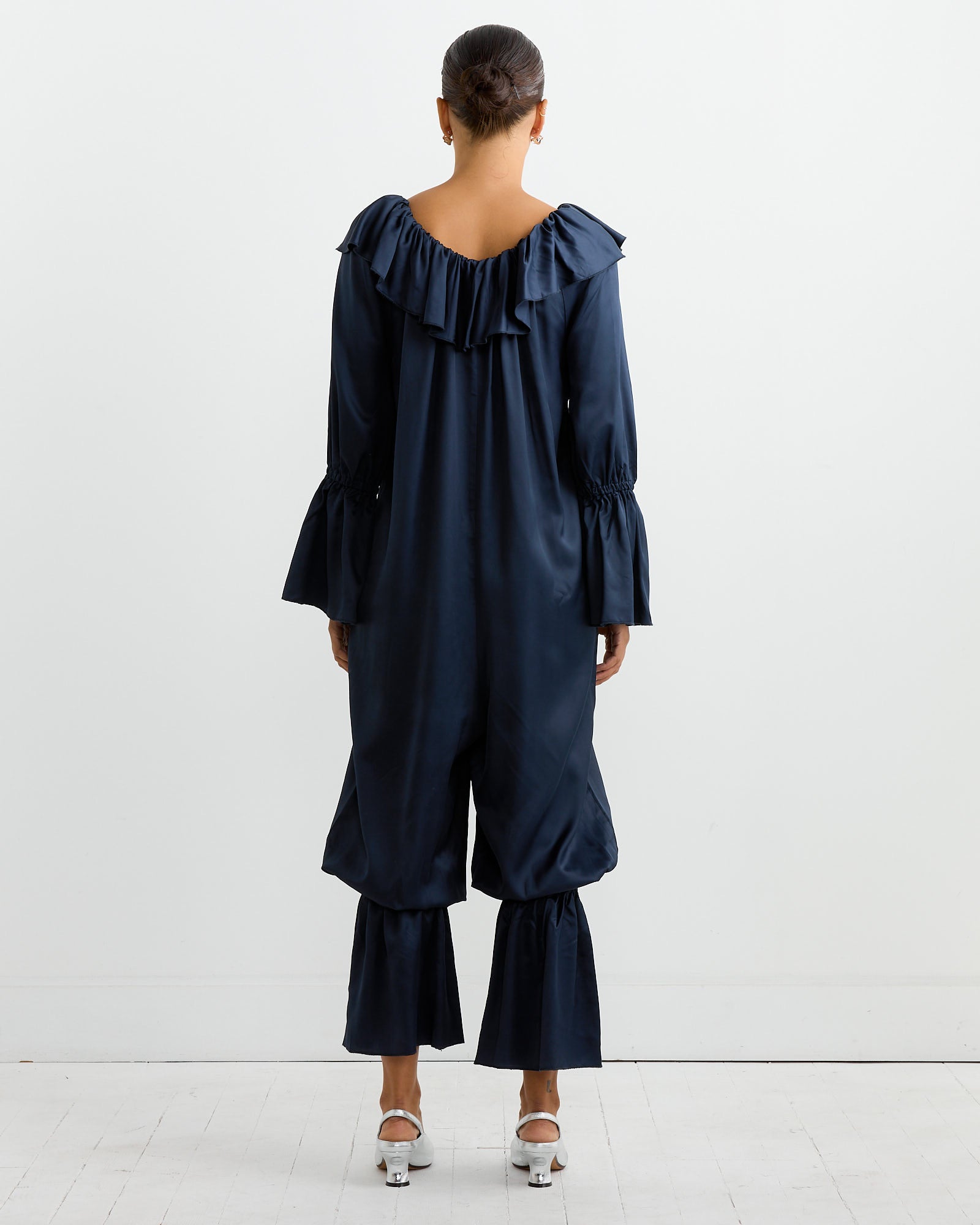 Suzanne Jumpsuit in Blue/Black