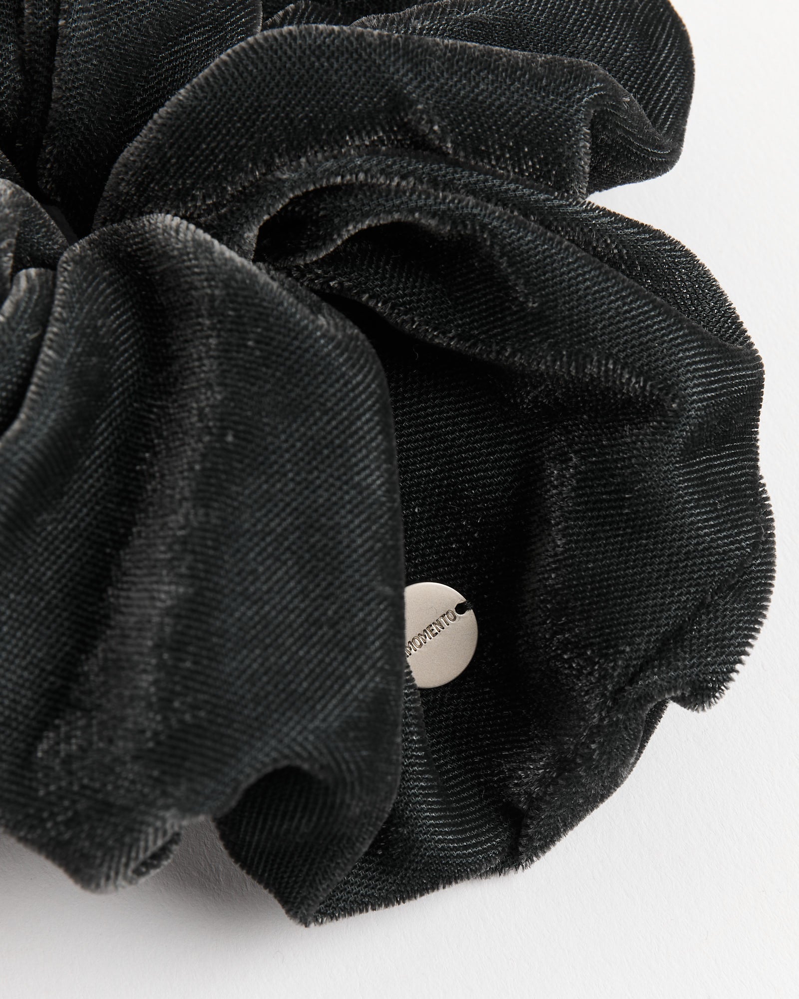 Velvet Scrunchie in Dark Green