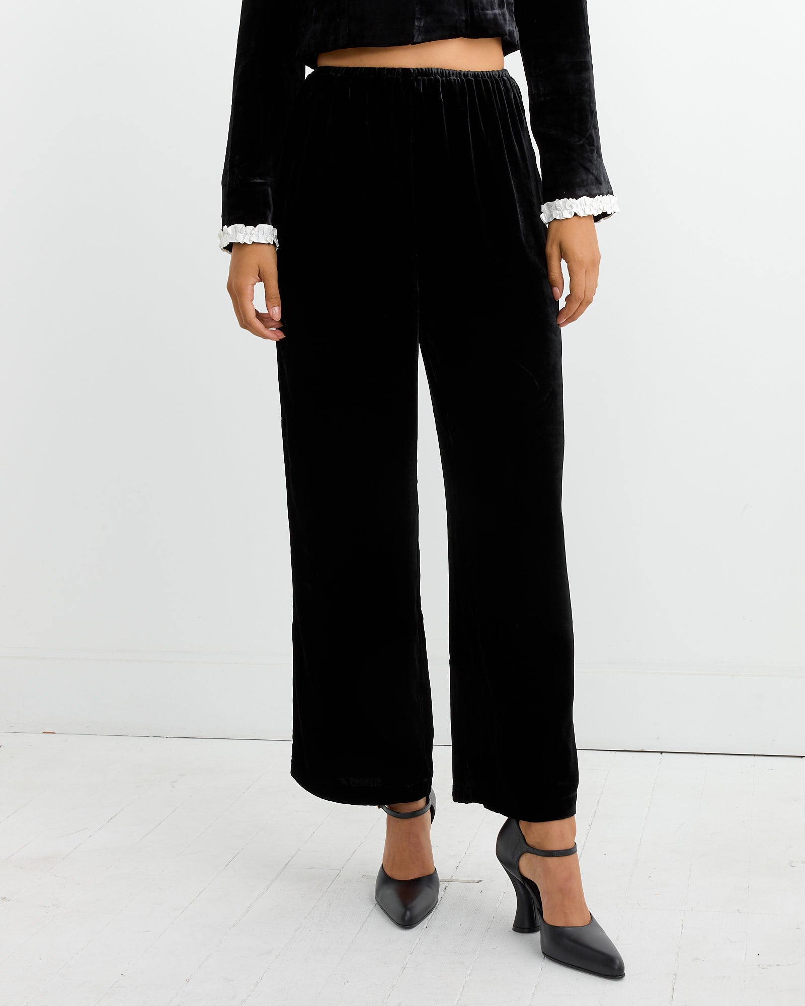 Ulla Trouser in Black