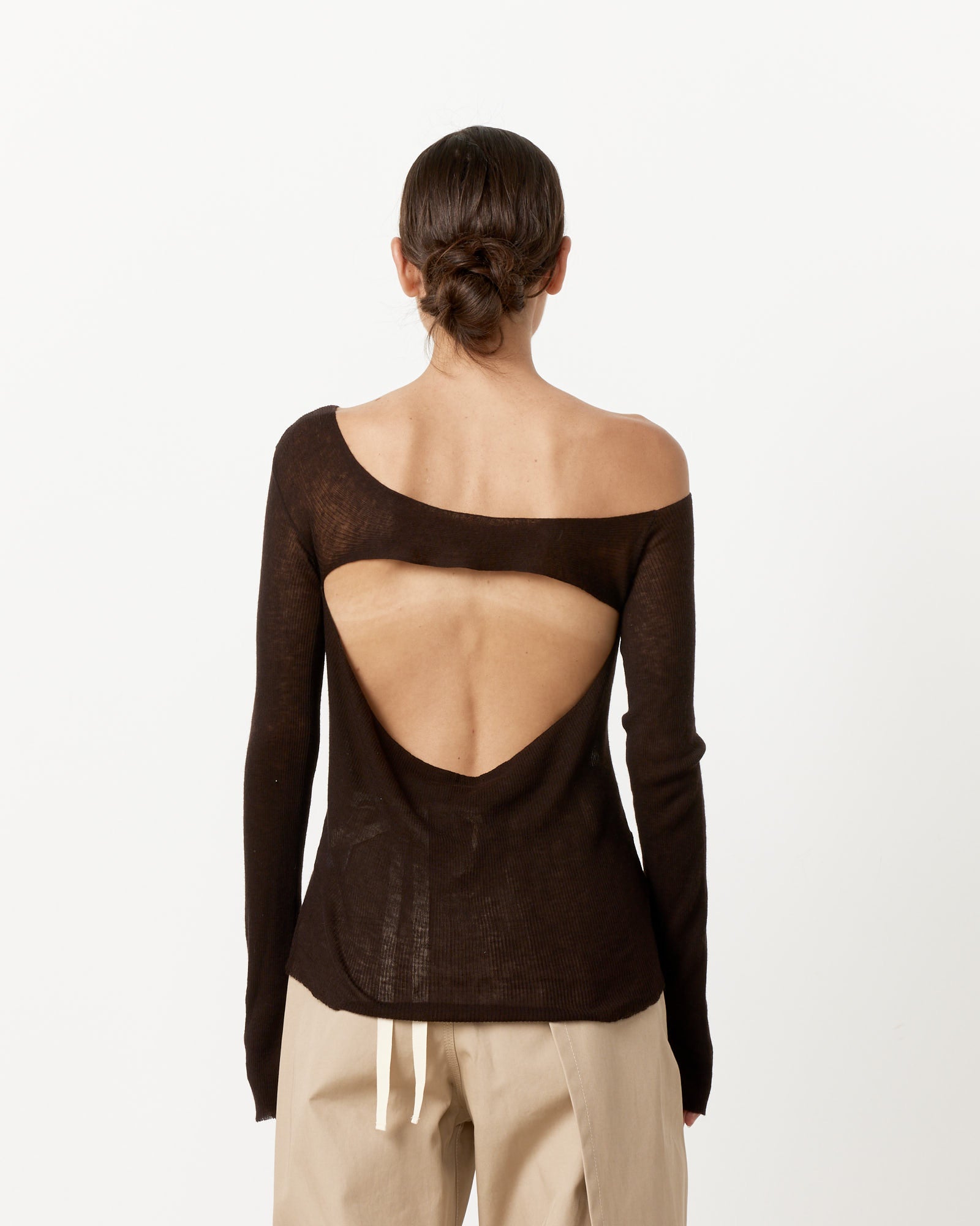 Paloma Wool Yucca Top Brown - Brown / S (262627)