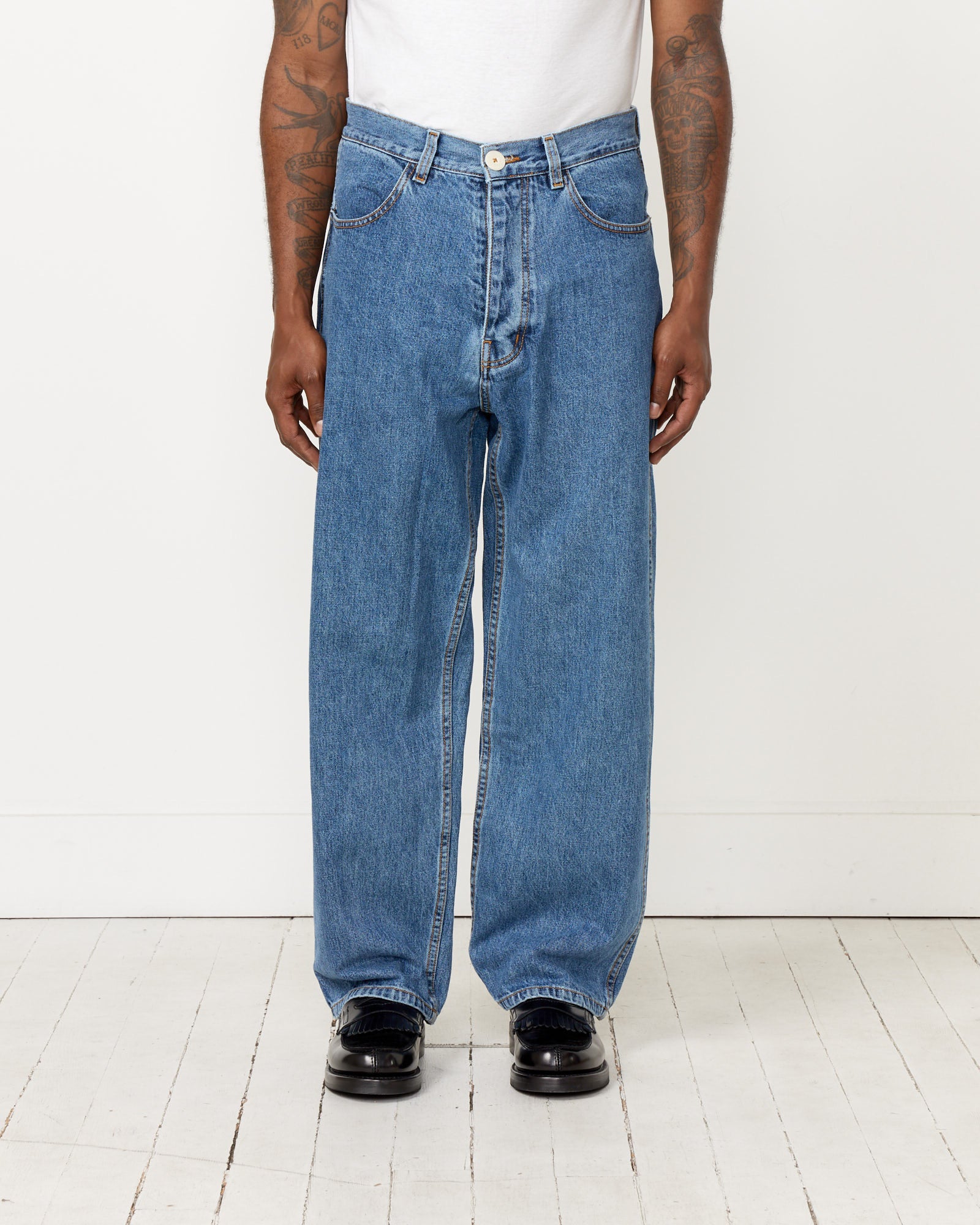 California Wide Pant in Cowboy Blue – Mohawk General Store