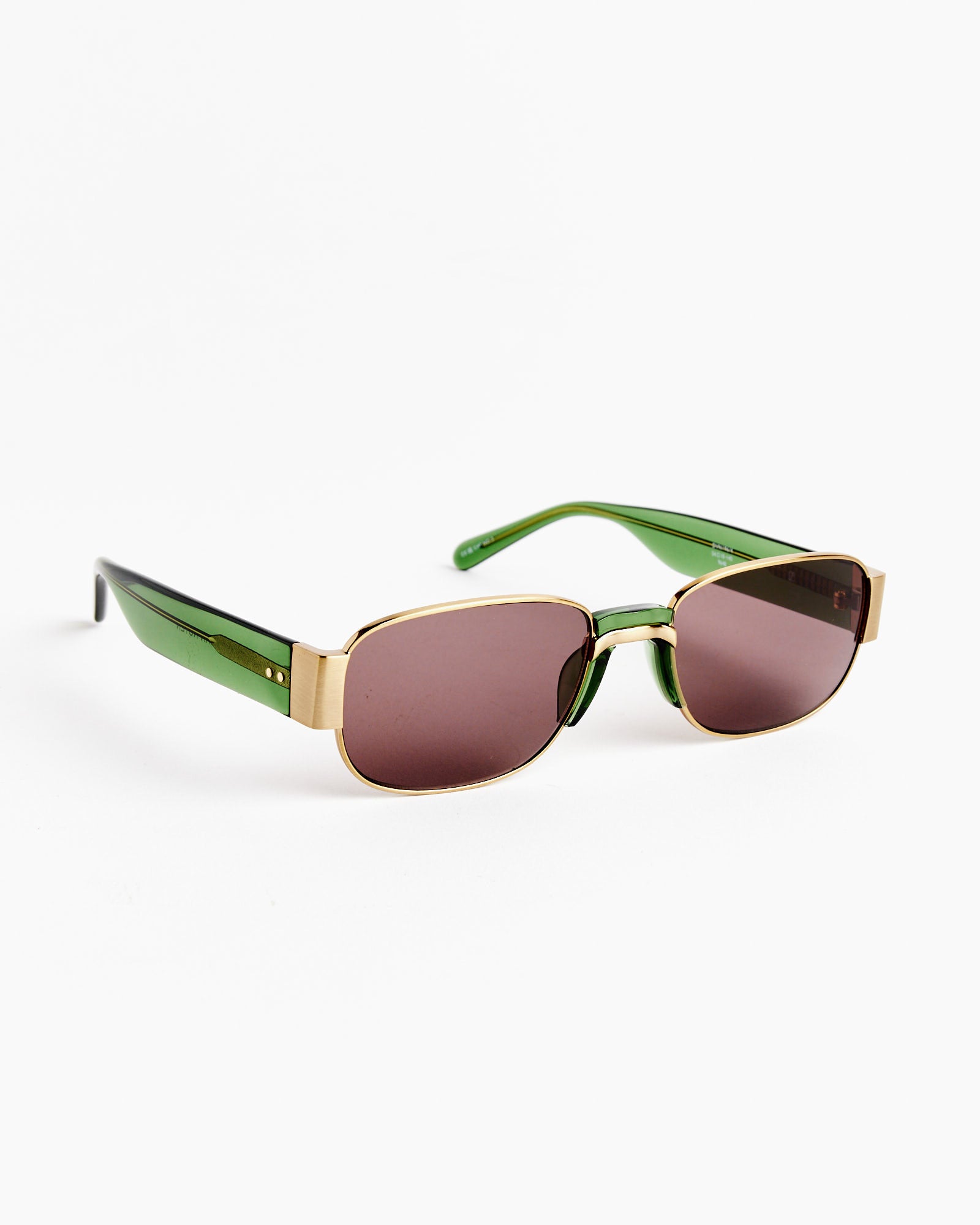 196 Sunglasses in C4 Antique Gold/Green/Brown