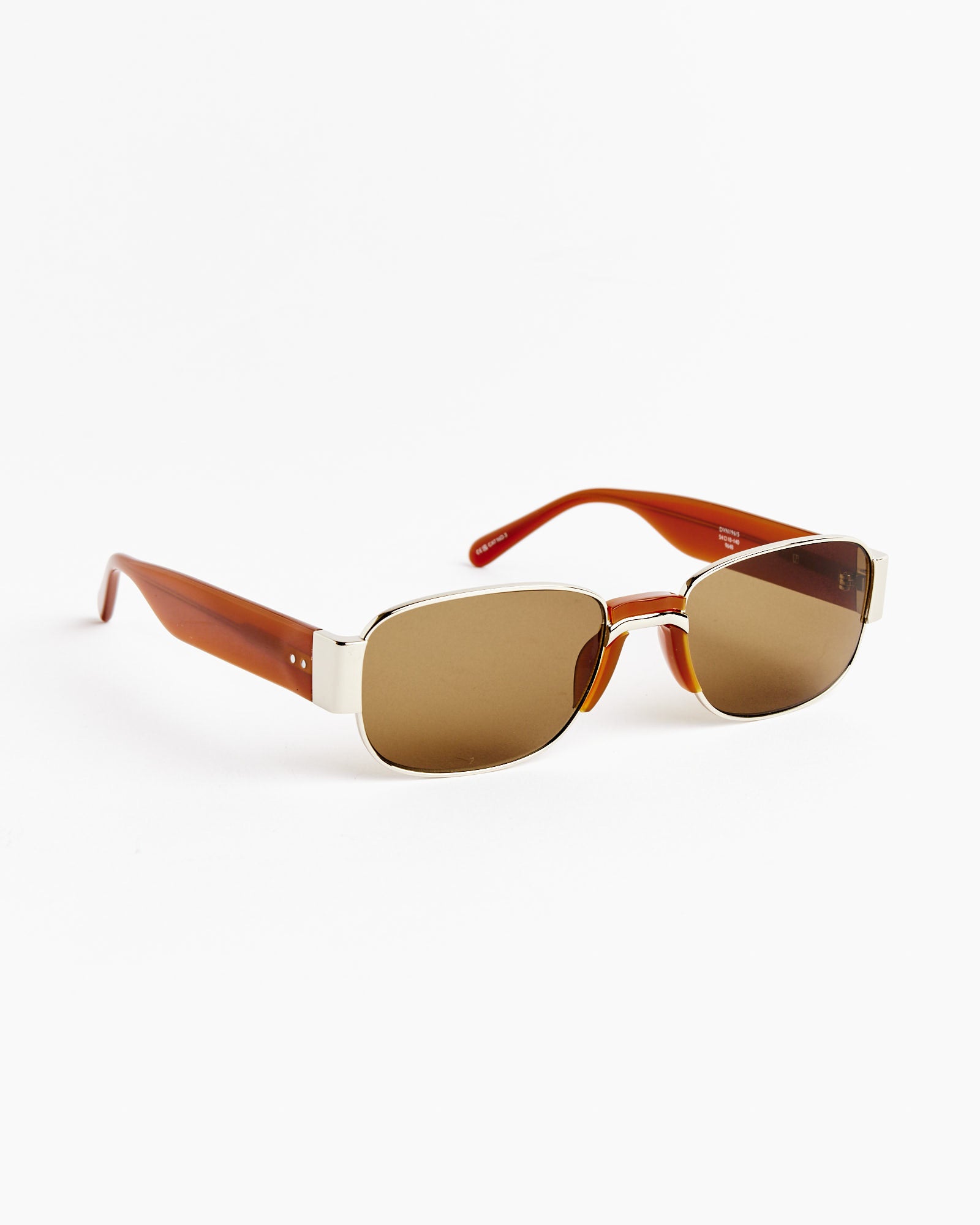 196 Sunglasses in C5 Silver/Brown