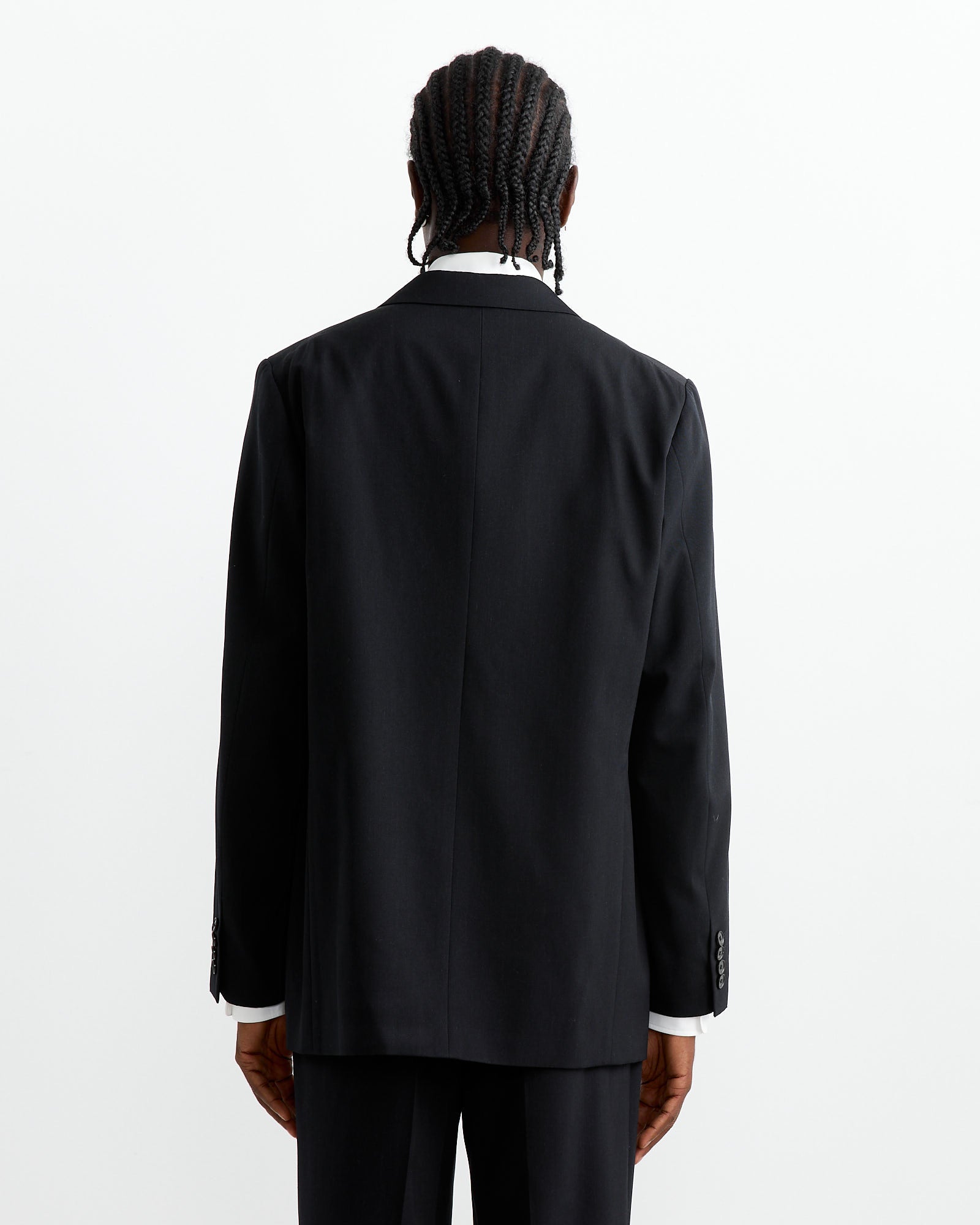 Light Wool Gabardine Jacket in Top Black - Top Black / 4 (262809)