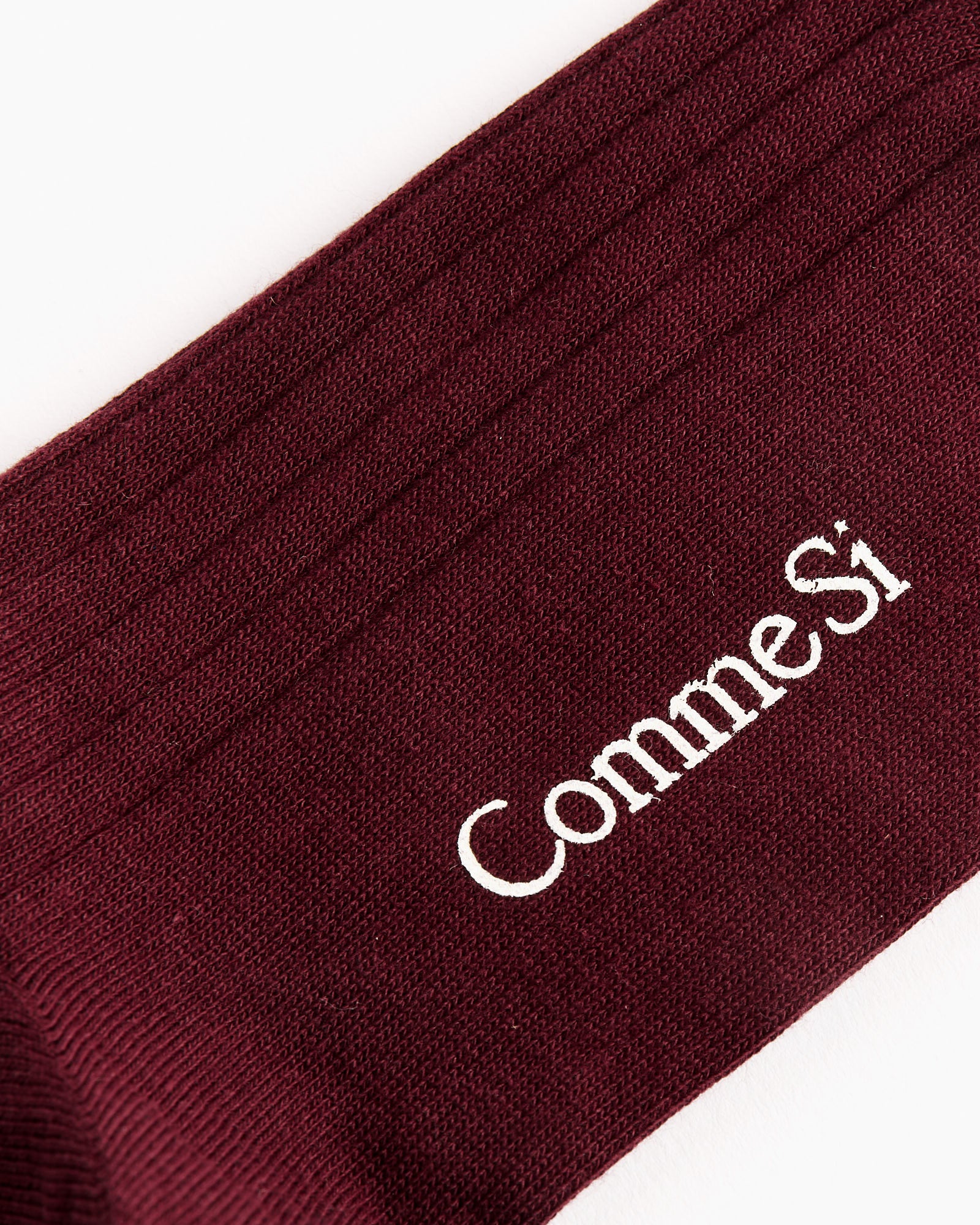 Comme Si The Yves Socks Maroon - Maroon / 35/38 (262943)