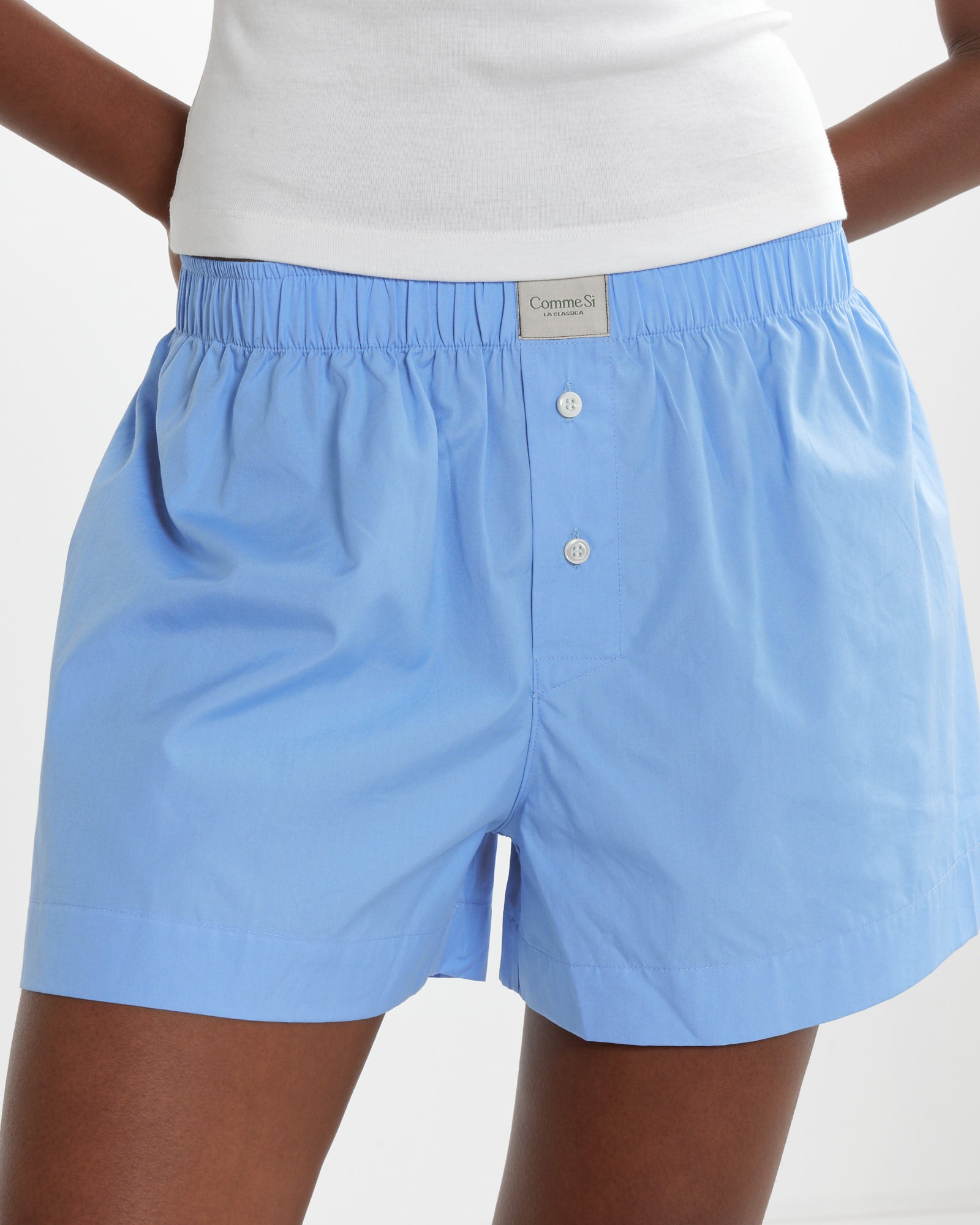 Comme Si La Boxer Classica Grecian Blue - Grecian Blue / S (262956)