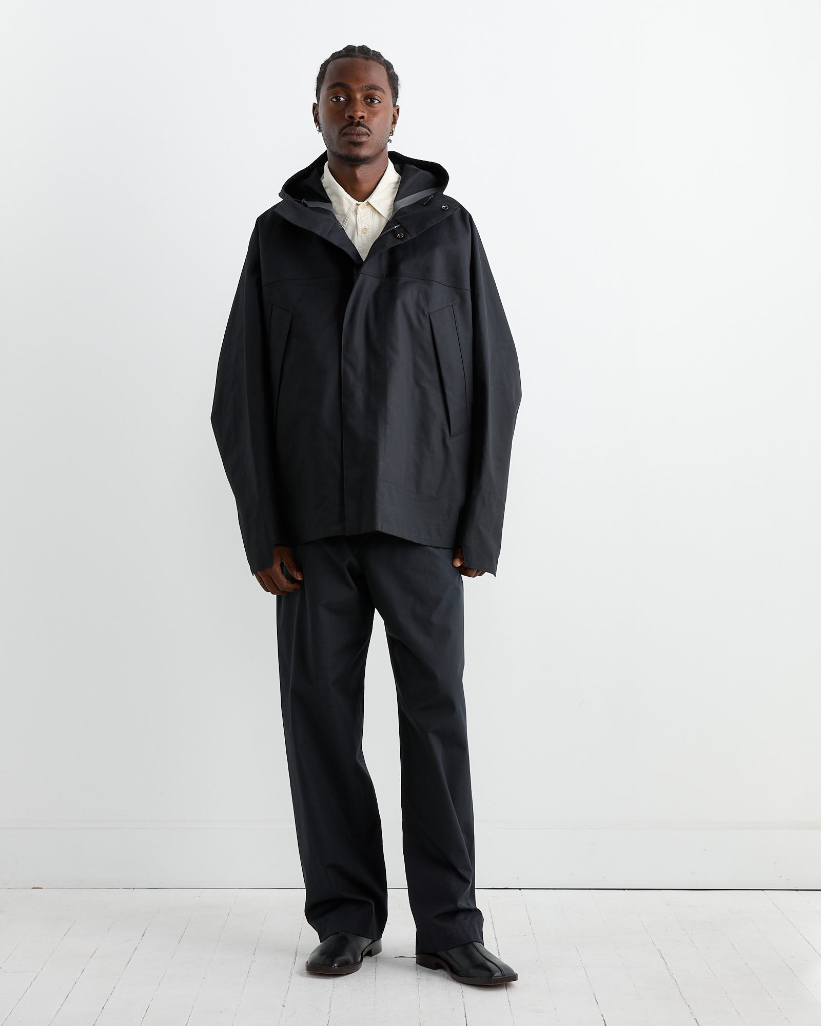 Lemaire Soft Technical Parka Black - Black / 48 (263089)