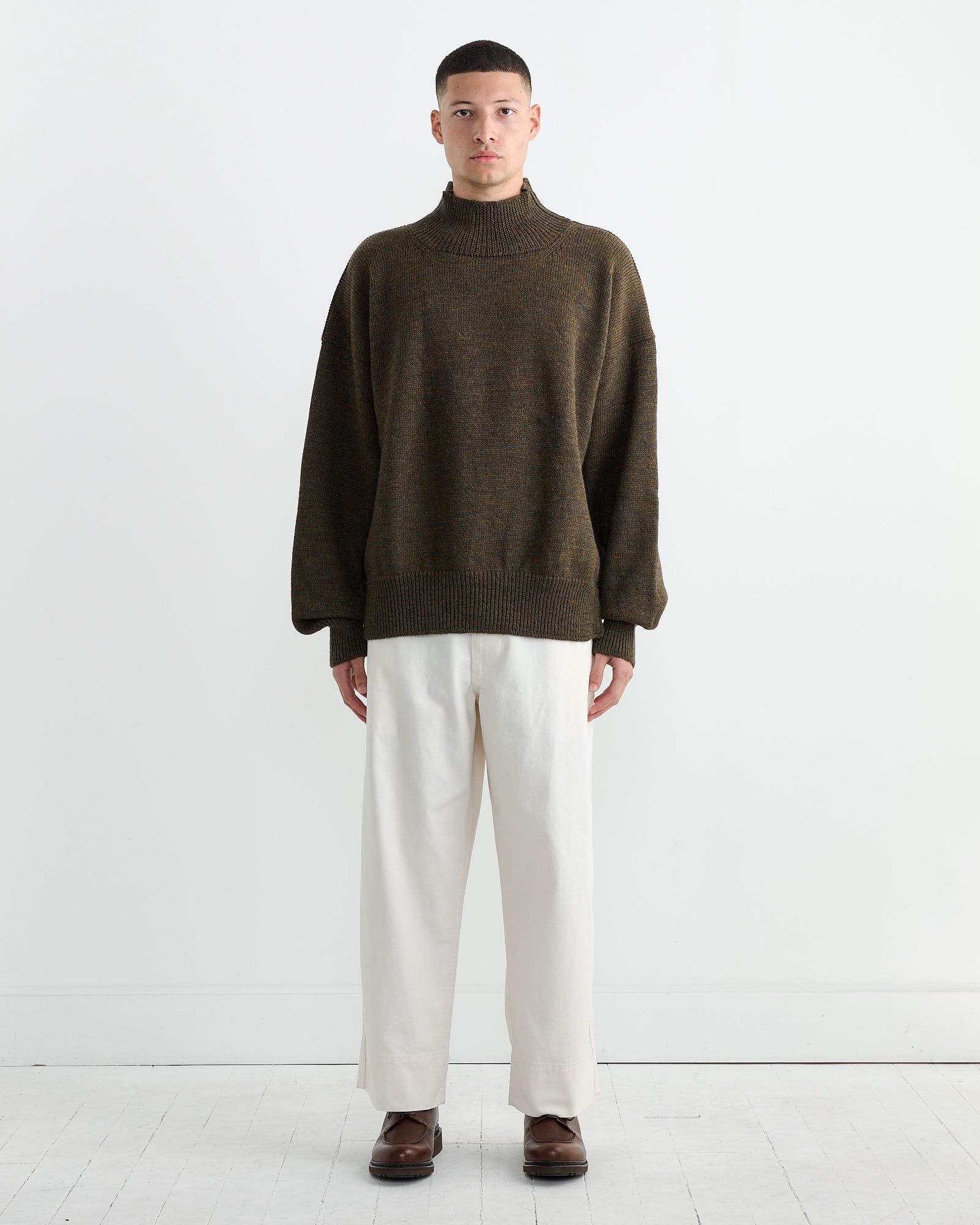 MHL T Shape Roll Neck Moss - Moss / L (263227)