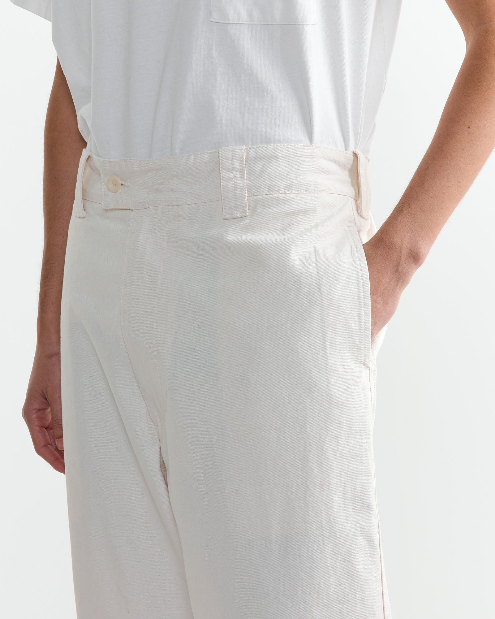 MHL Painter Trouser Off White - Off White / L (263249)