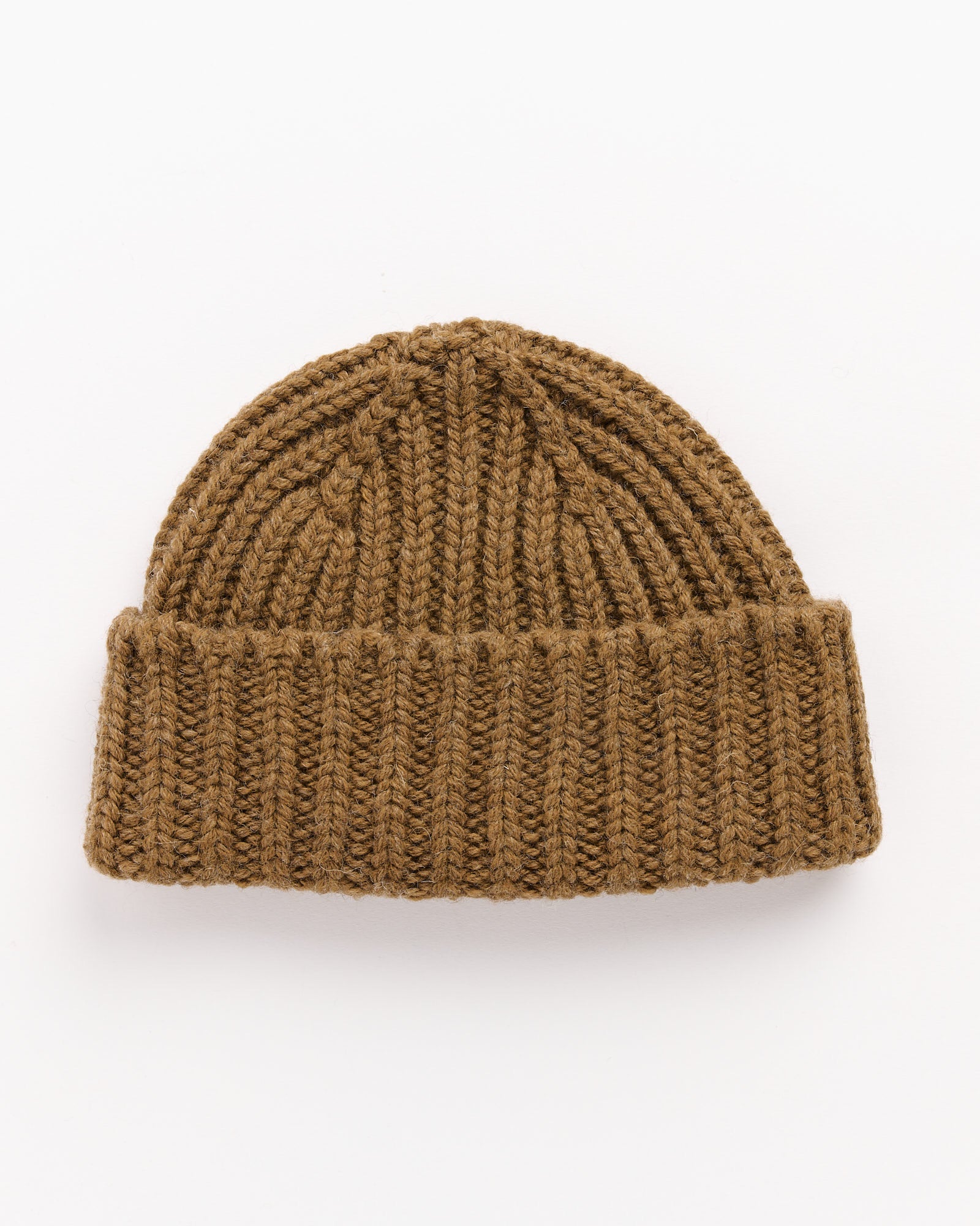 Heavy Rib Hat in Olive