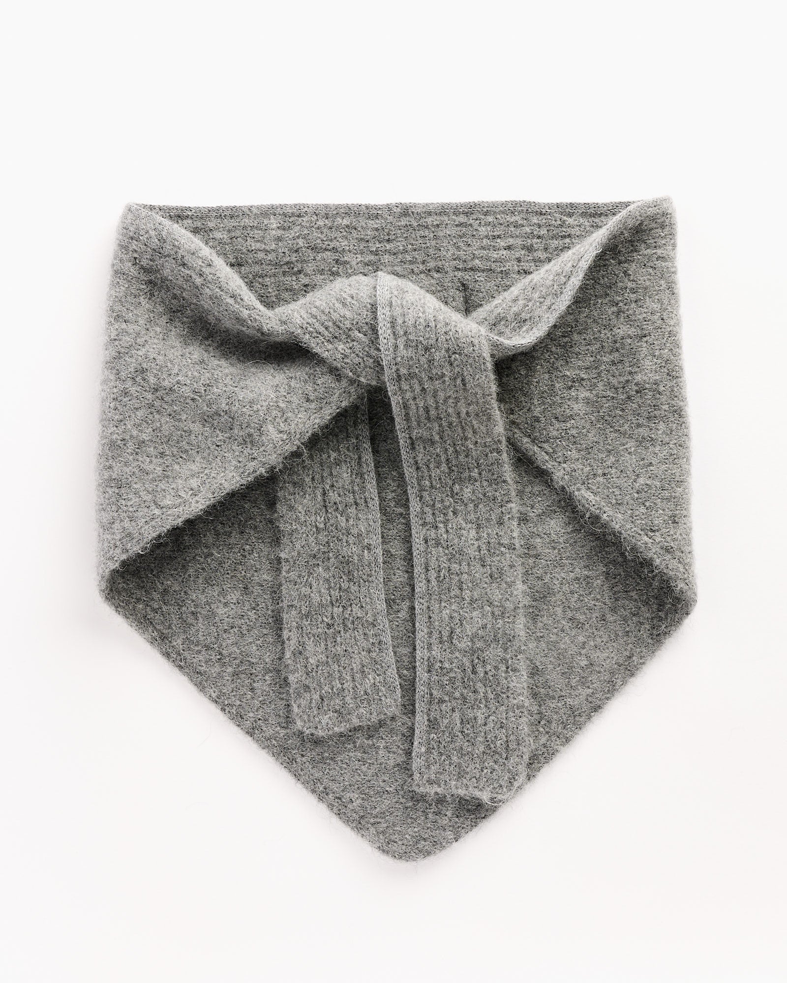 Jacquemus Le Chale Gros Grain Scarf - Dark Grey - OS - Default Title (263331)