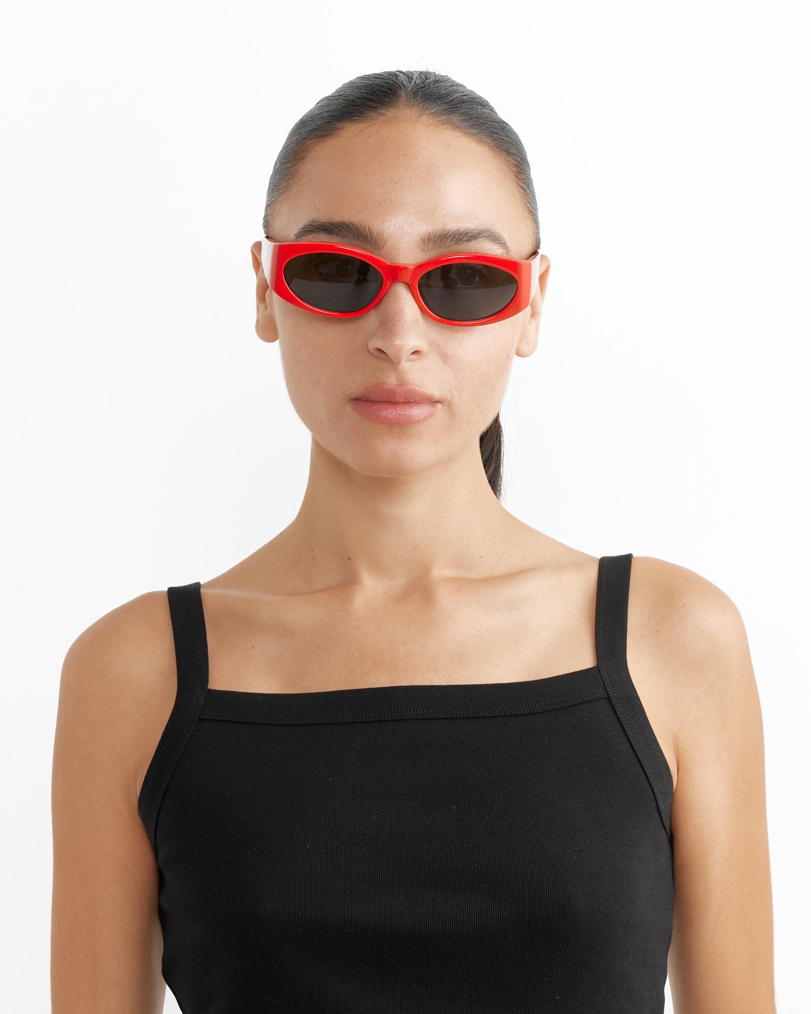 Jacquemus Les Lunettes Ovalo Sunglasses - Red - Default Title (263334)