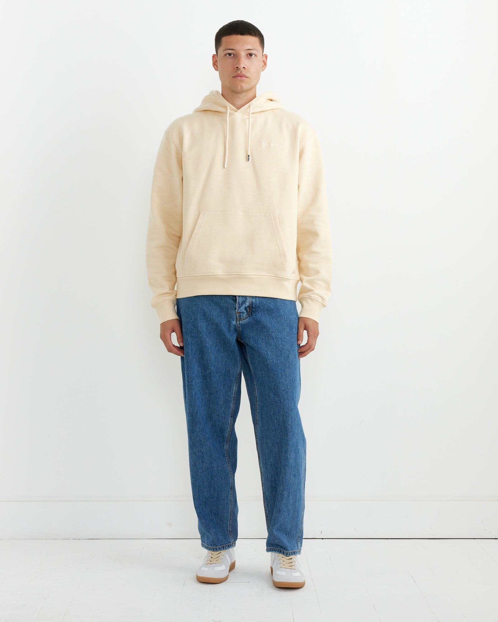 Brode Sweatshirt in Beige