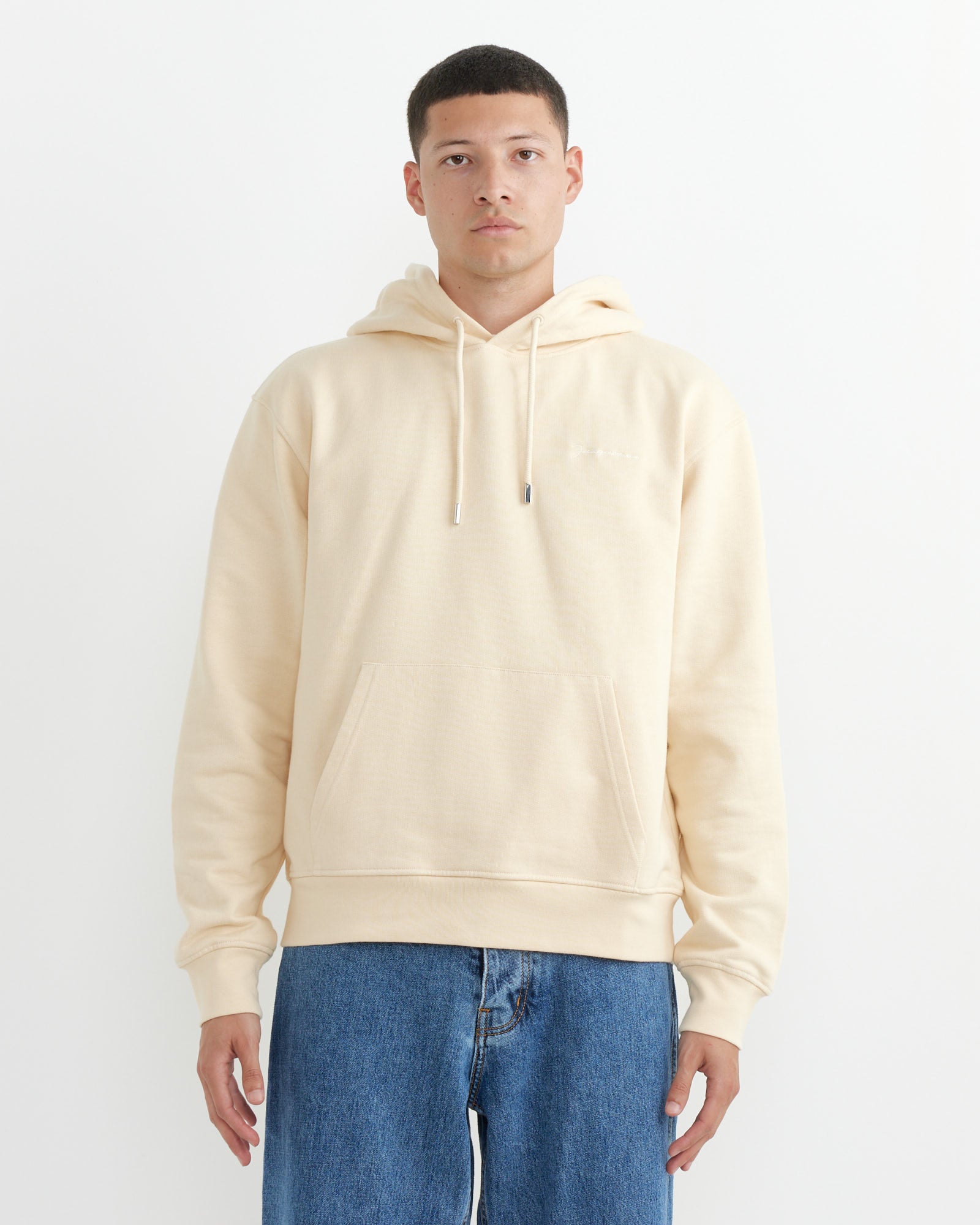 Brode Sweatshirt in Beige