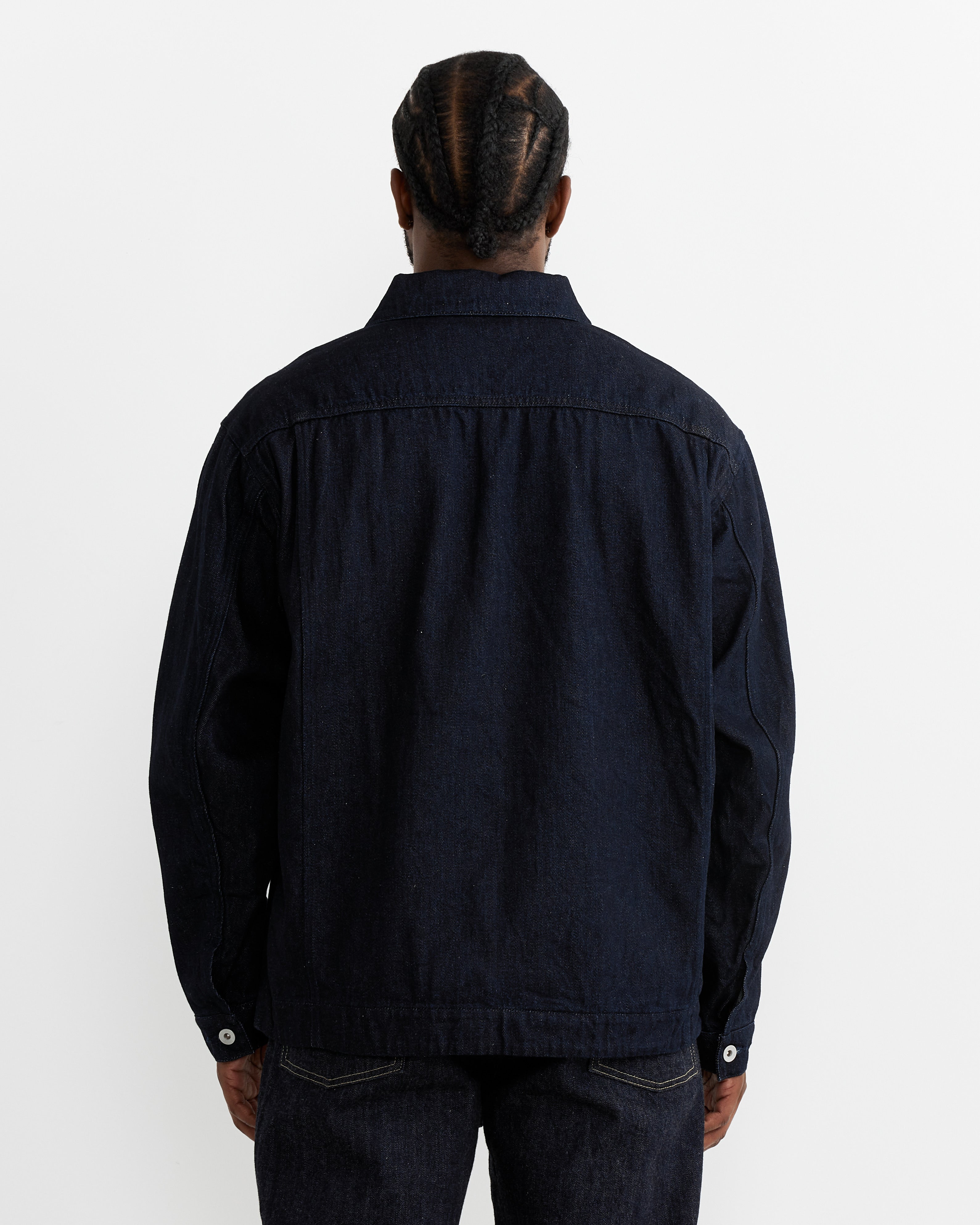 Still By Hand 12oz Denim Jacket Navy - Navy / 2 (263413)