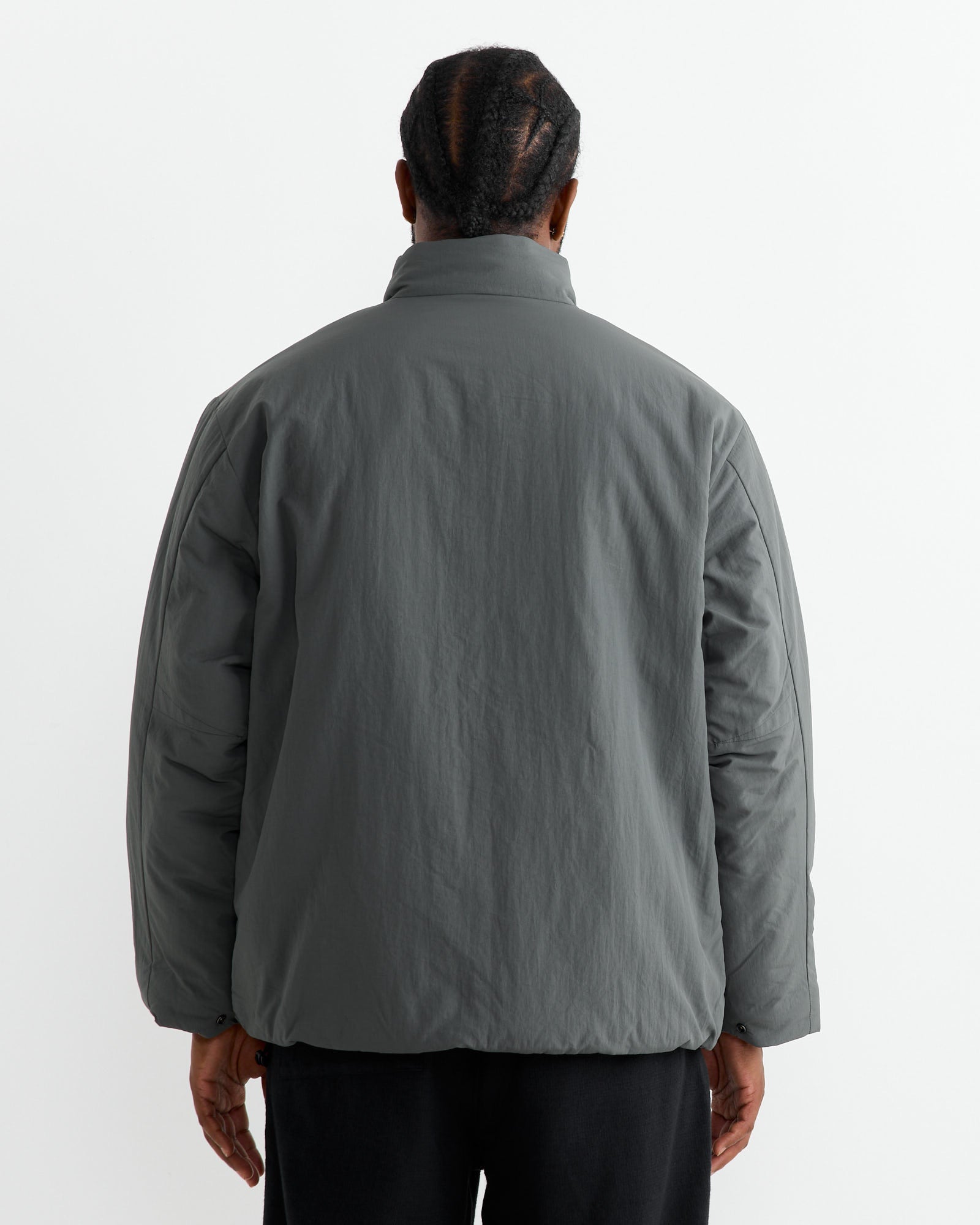 Still By Hand Round Puffy Blouson Slate Grey - Slate Grey / 2 (263444)