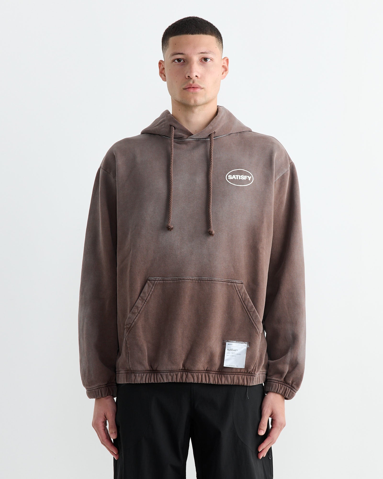 Satisfy Running SoftCell Hoodie Sun Bleached Brown - Sun Bleached Brown / L (263483)