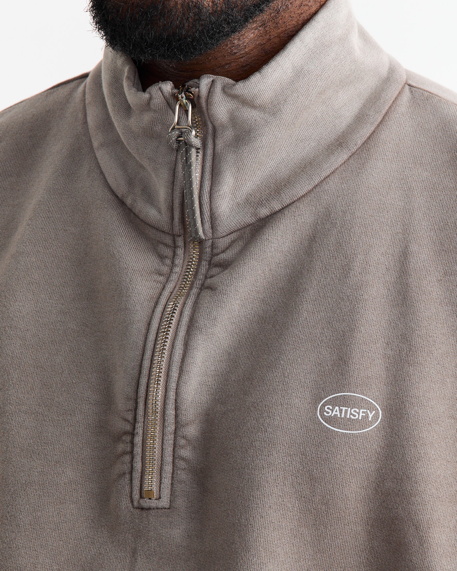 Satisfy Running SoftCell Half-Zip Aged Falcon