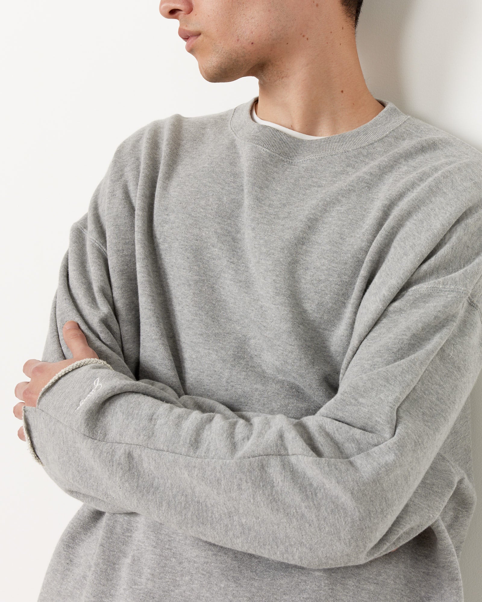 Sillage Essentials Loop Wheel Crewneck - Grey / OS (263536)