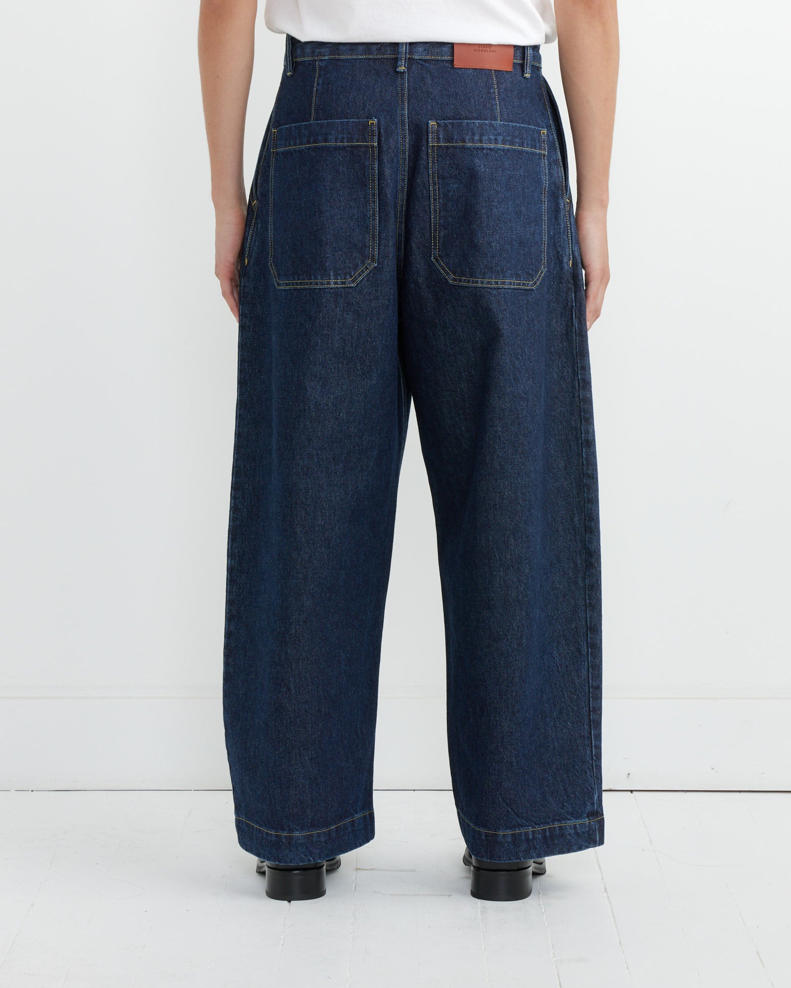 Puch Denim Pant in Blue/Black