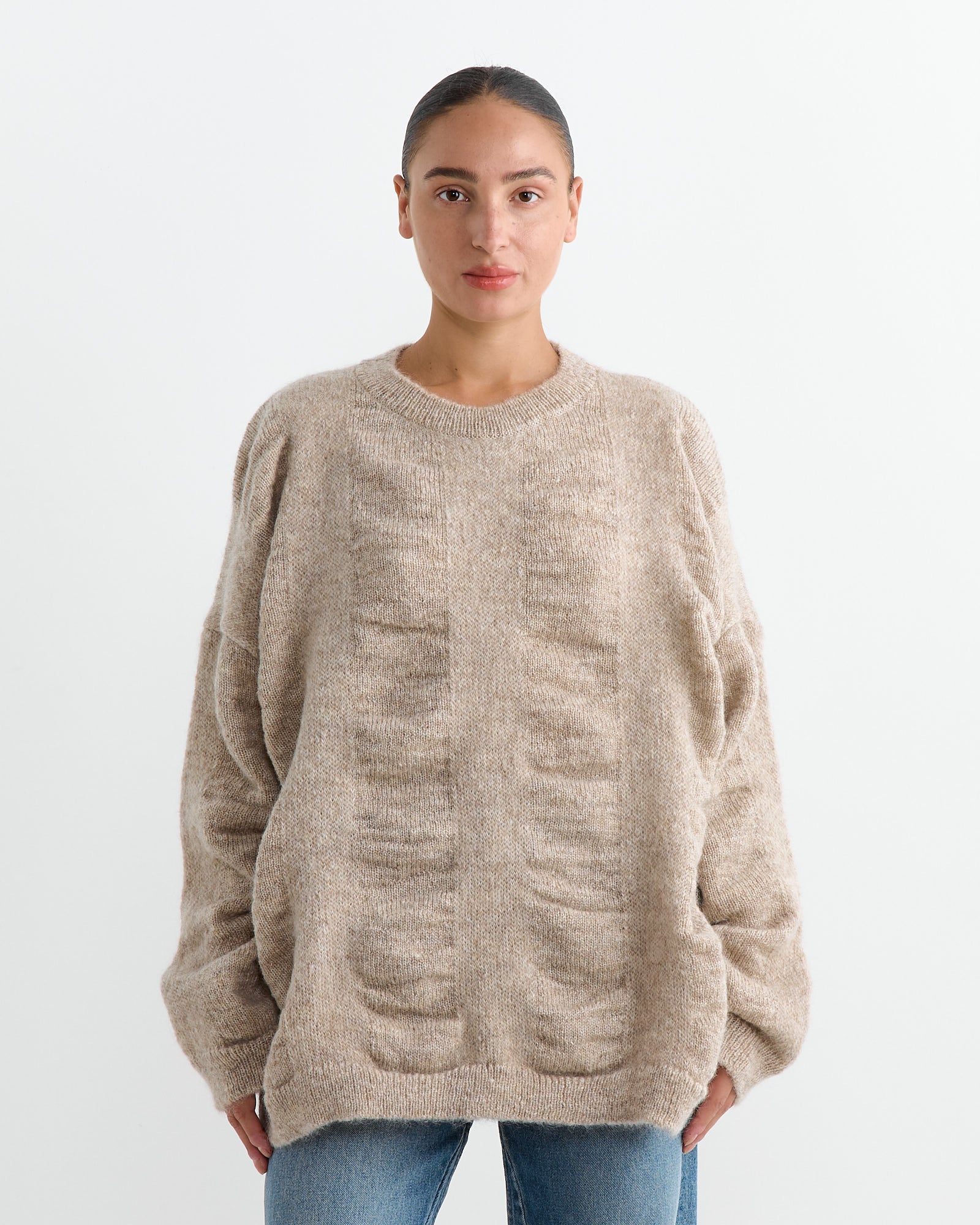 Waterfall Sweater in Natural