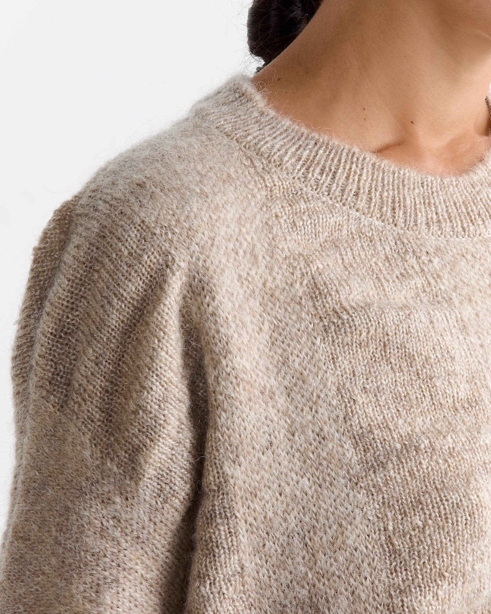 Waterfall Sweater in Natural