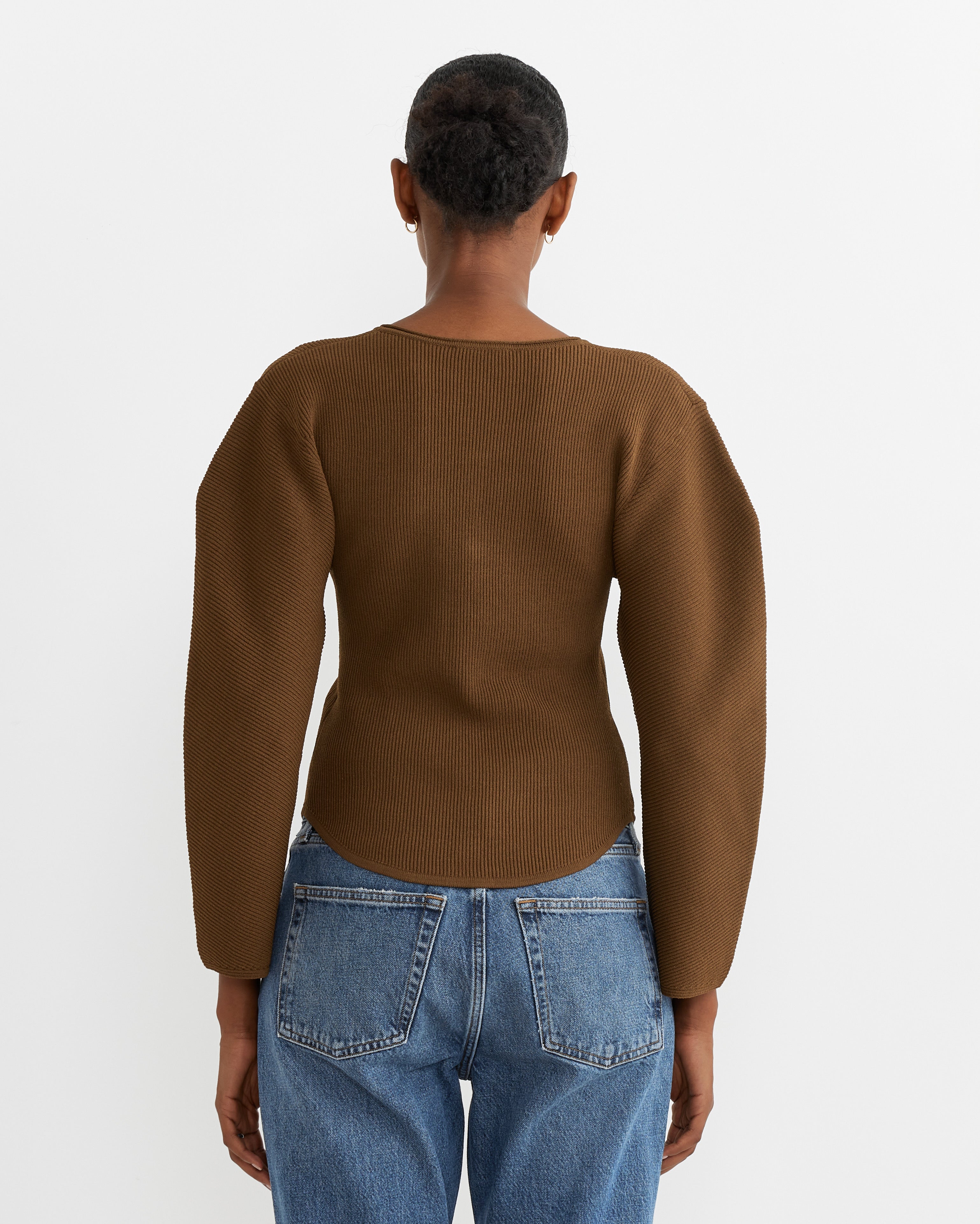 By Malene Birger Francinas Knit Shitake - Shitake / XS (263988)