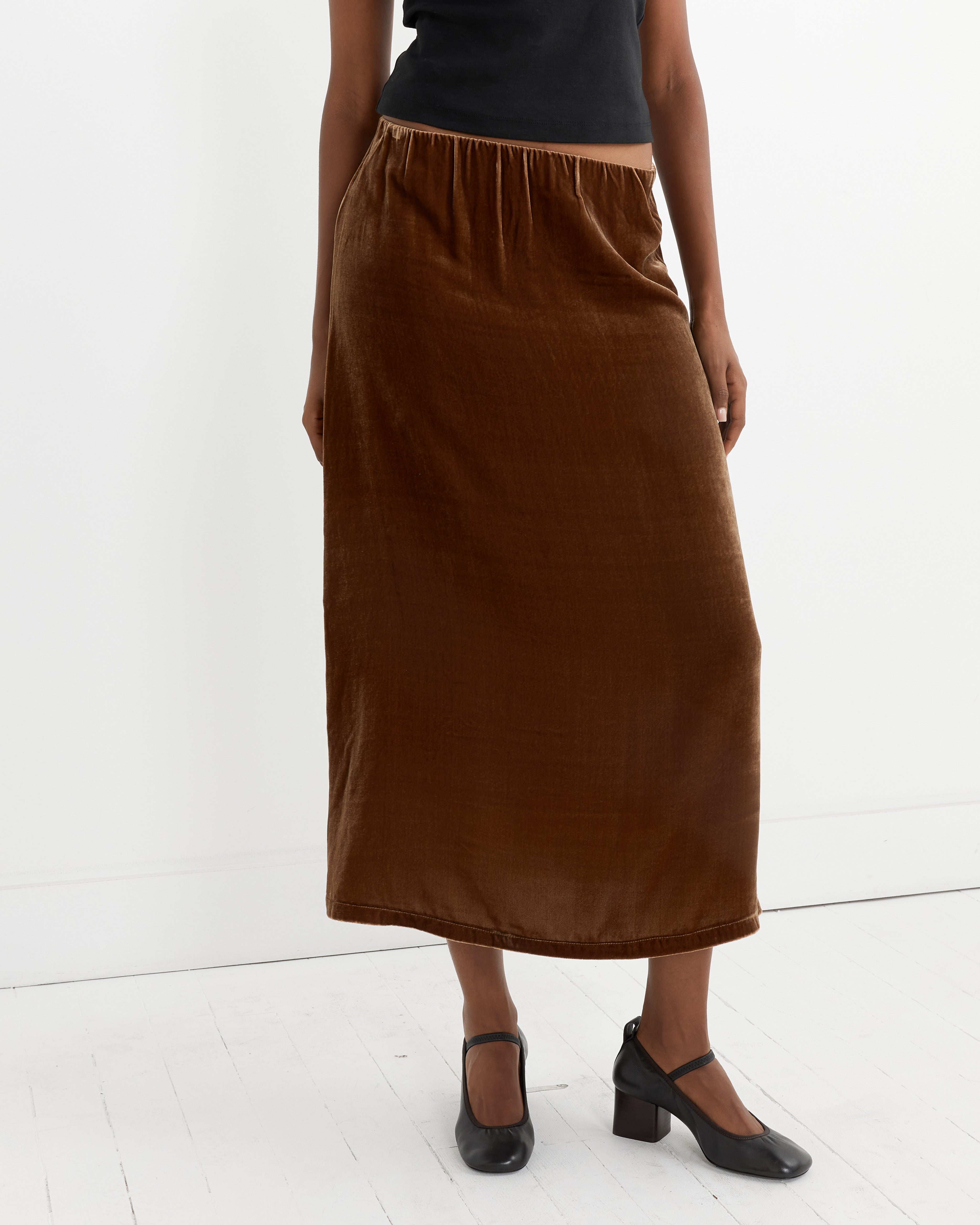 By Malene Birger Boshan Skirt Bison - Bison / 34 (263998)