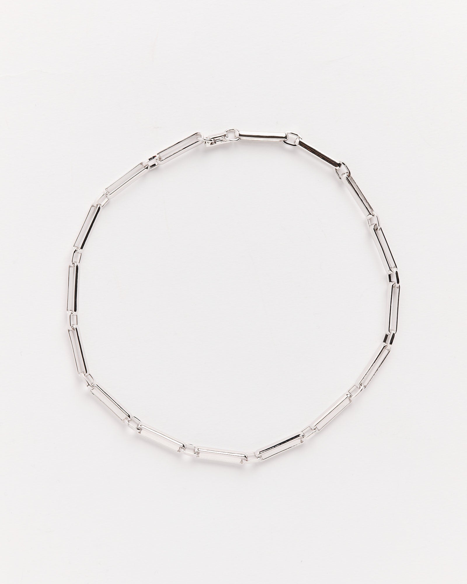 Chiusa Necklace in Silver Tone