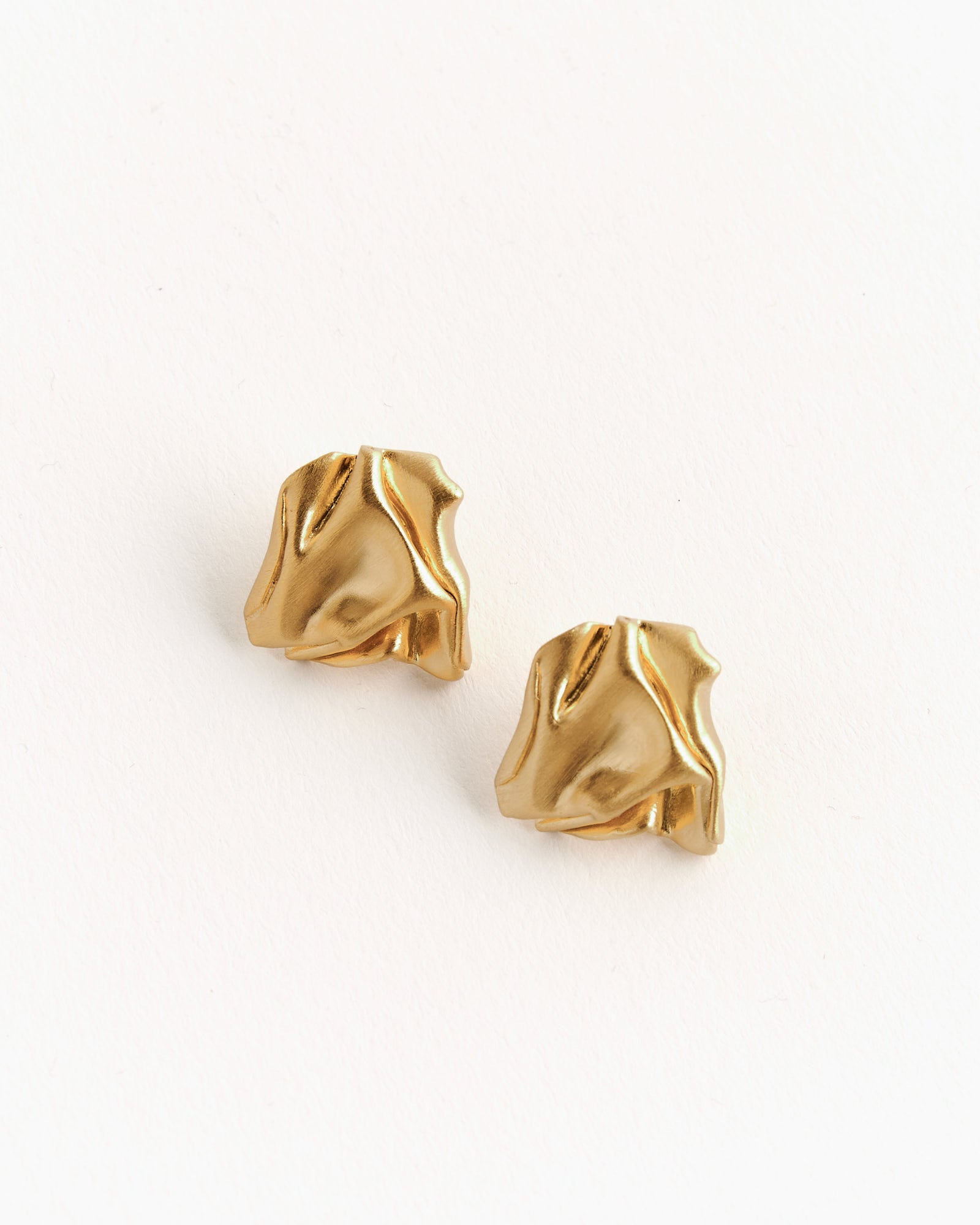 Notsobig Groundswell Earrings in Gold Plated - Default Title (264060)