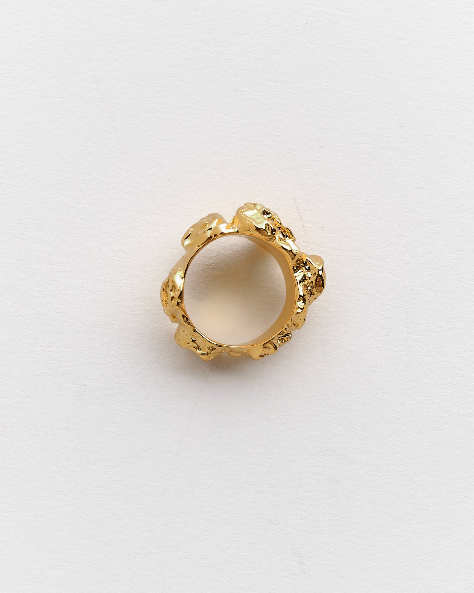 Bubble Ring in Gold Plated - Gold Plated / 5.5 (264061)