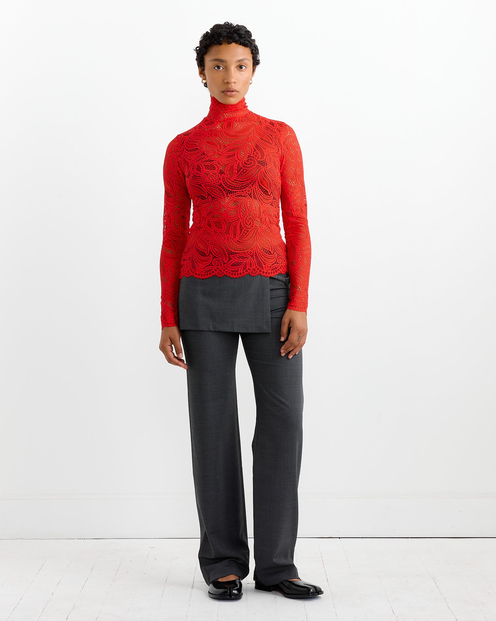 Rodin Blouse in Red