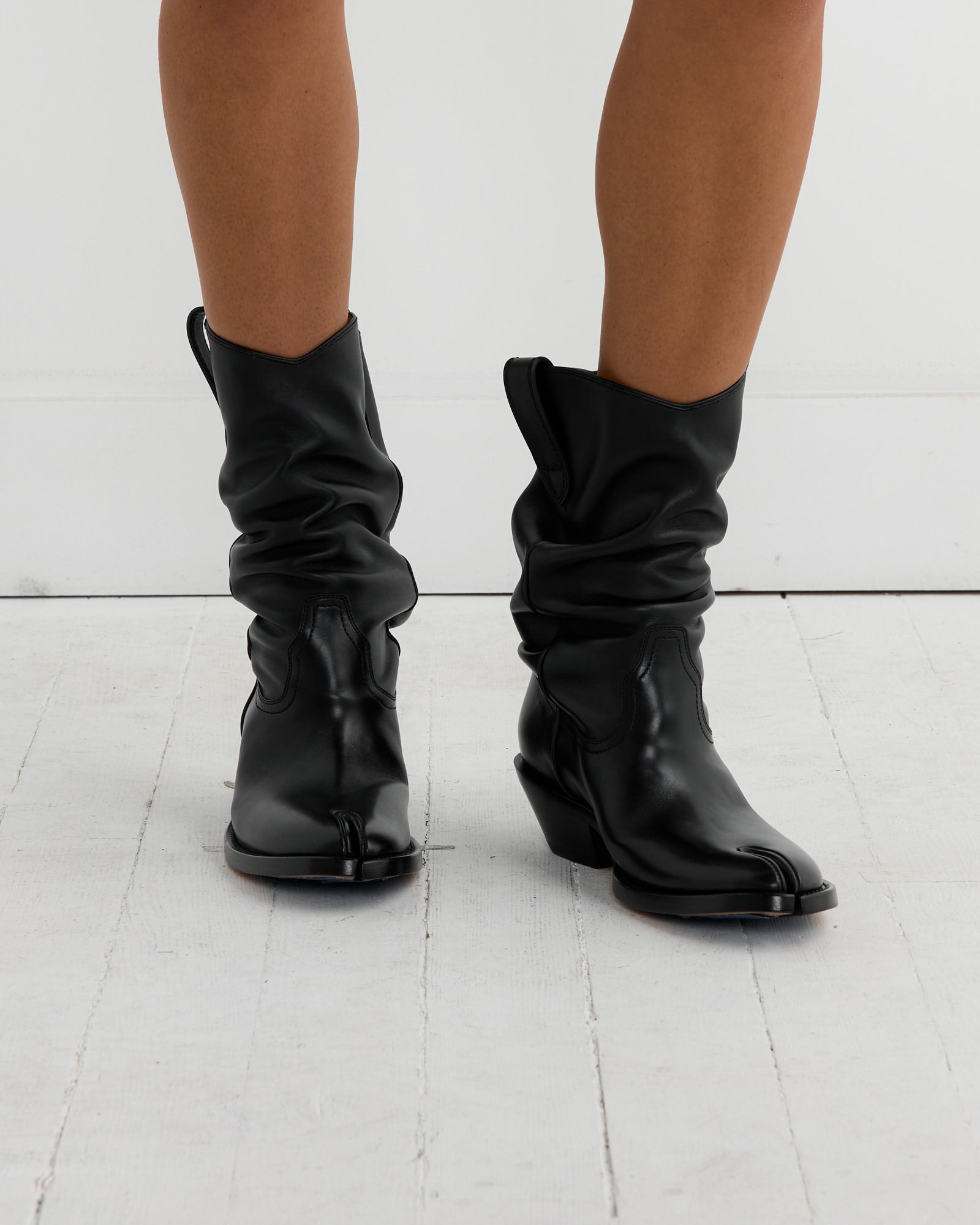 Maison margiela western boots hotsell