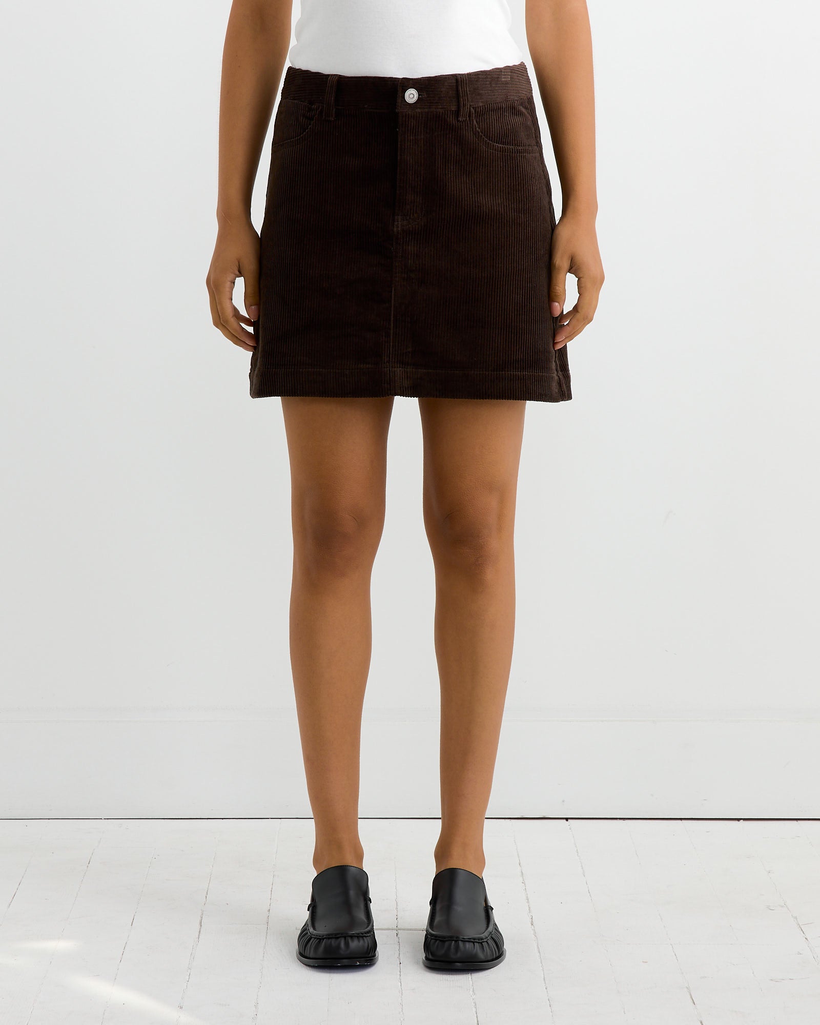 Alex Mill Camden Skirt Chocolate - Chocolate / 2 (264322)