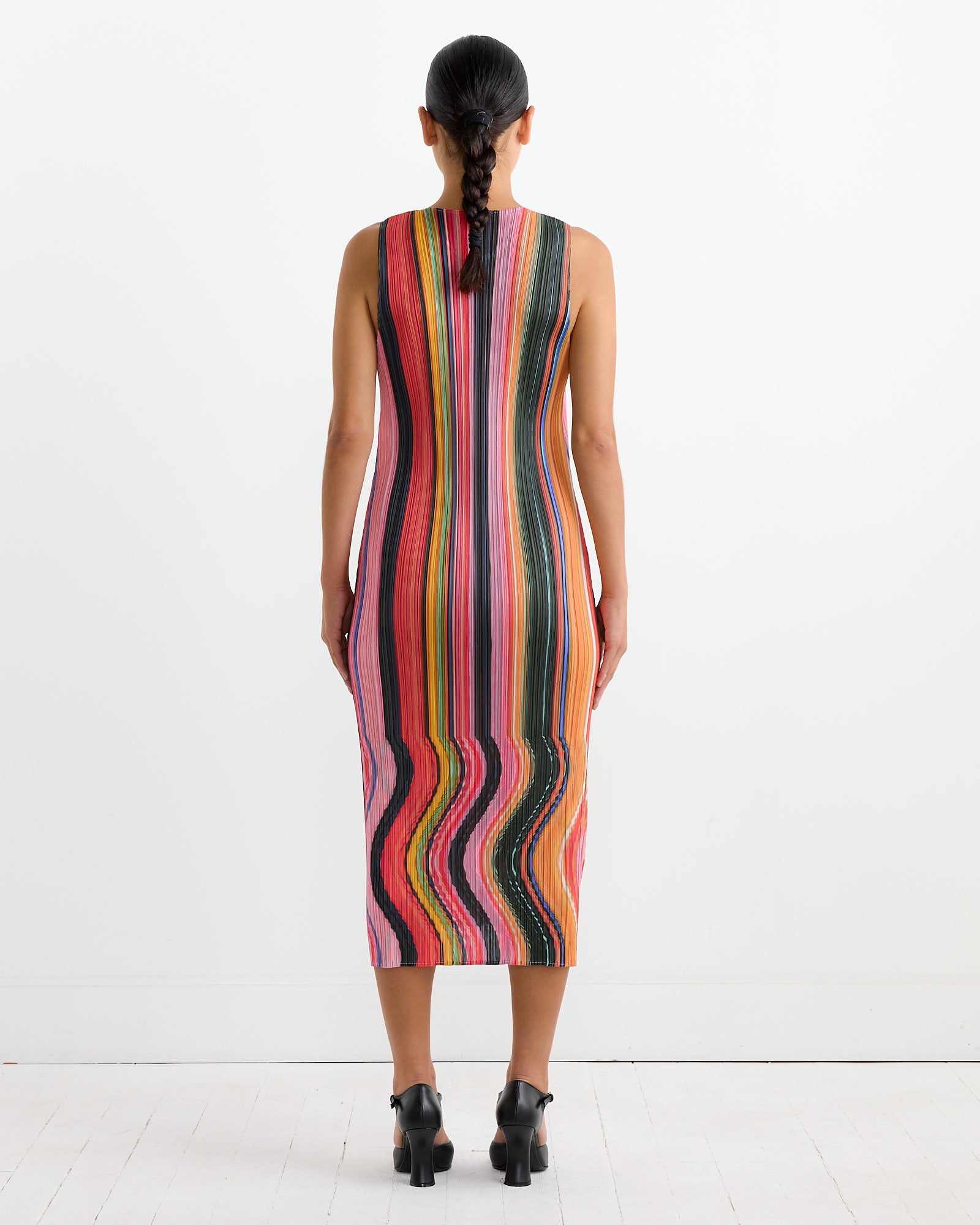 Warp Dress in Pink