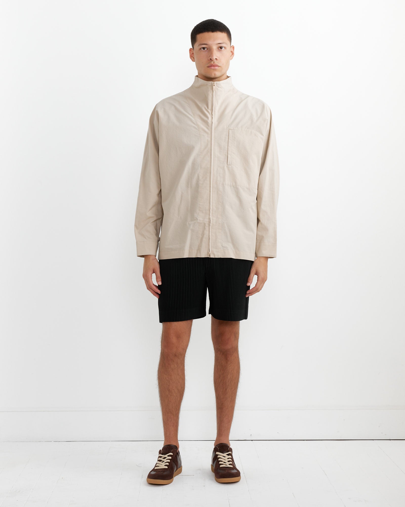 Issey Miyake Homme Plisse Blank Shirt Beige - Beige / 3 (264380)