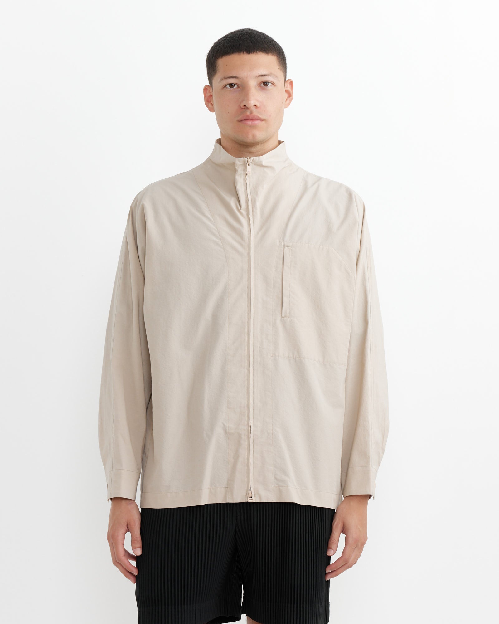 Issey Miyake Homme Plisse Blank Shirt Beige - Beige / 3 (264380)