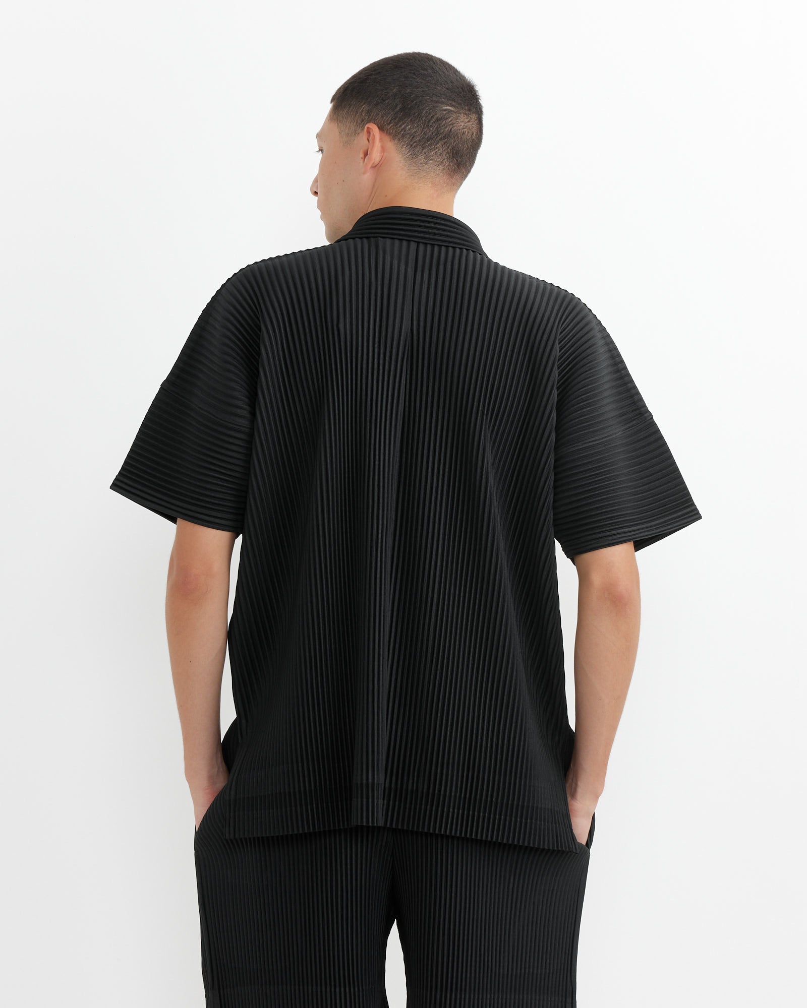 Issey Miyake Homme Plisse MC July Shirt Black - Black / 3 (264384)