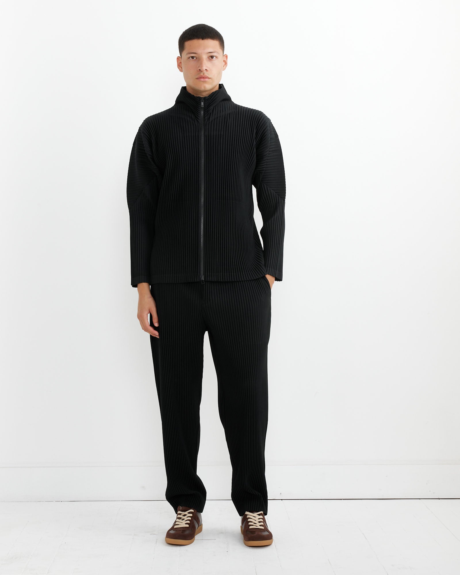 Issey Miyake Homme Plisse Basics Jacket Black - Black / 3 (264391)