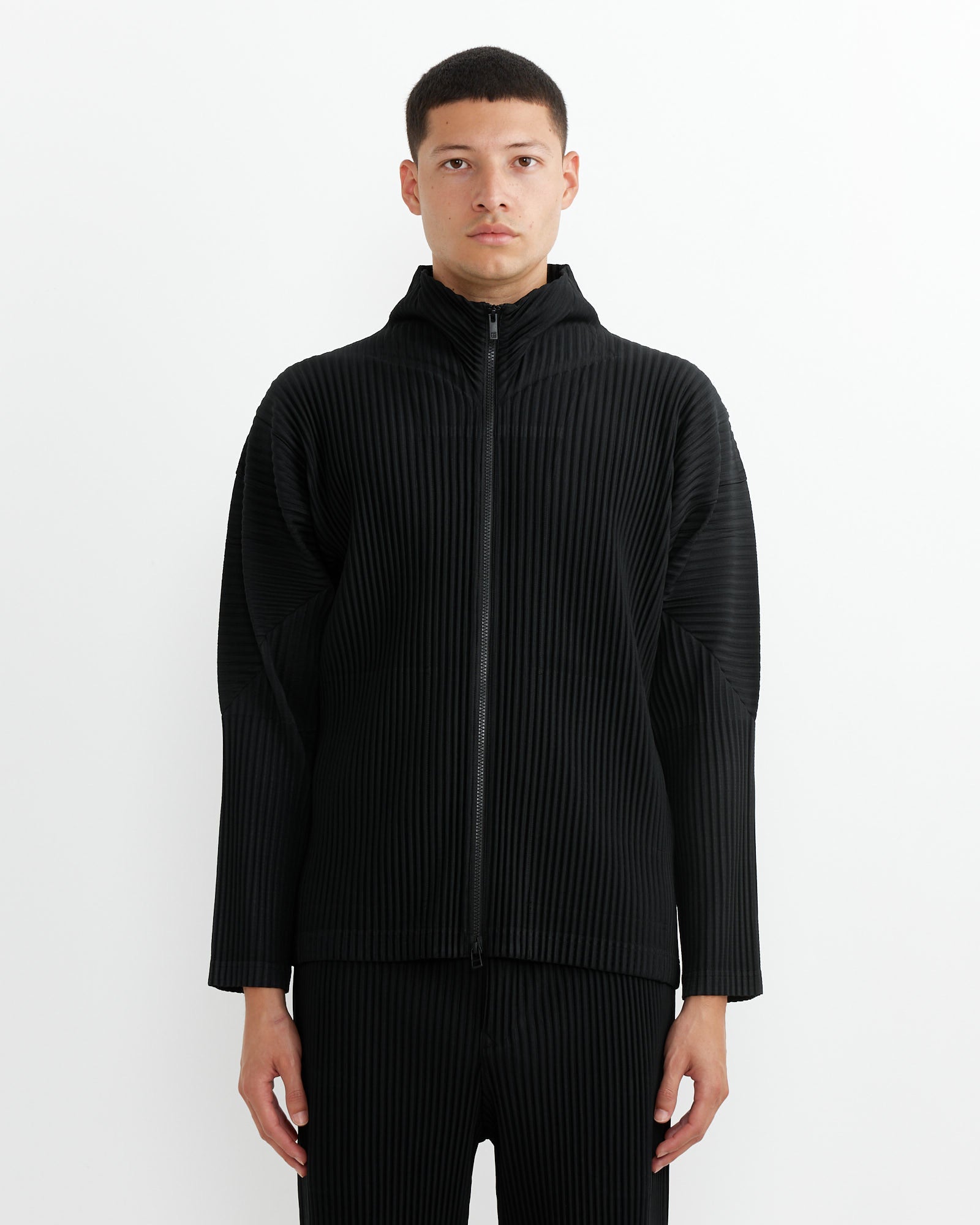 Issey Miyake Homme Plisse Basics Jacket Black - Black / 3 (264391)