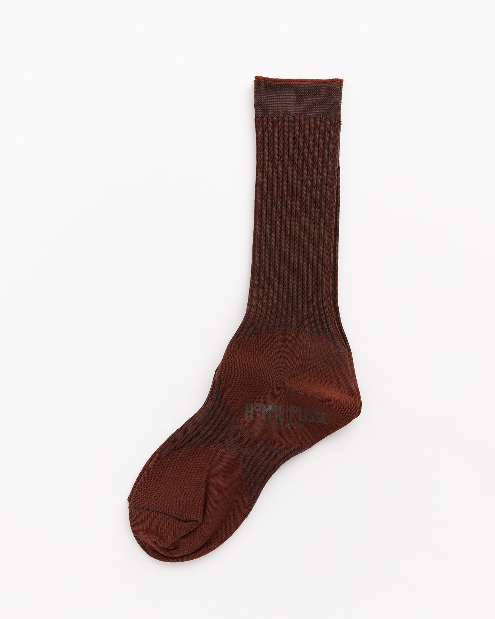 Issey Miyake Homme Plisse Common Socks Brown - Brown / OS (264410)