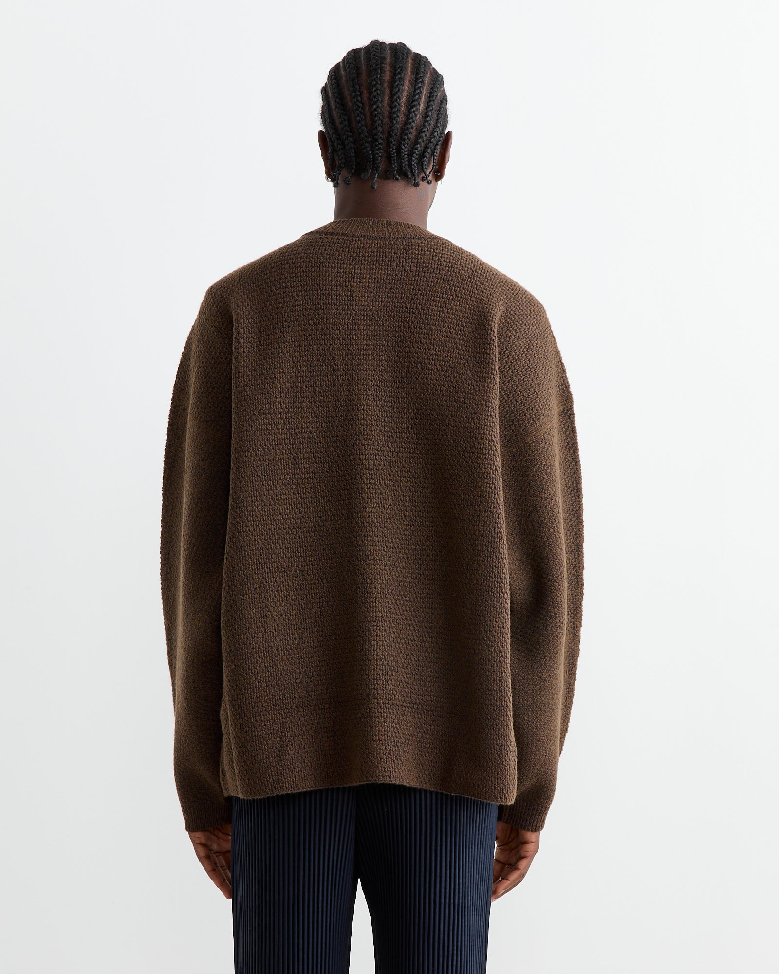 Issey Miyake Homme Plisse Rustin Knit - Brown - OS - Default Title (264438)