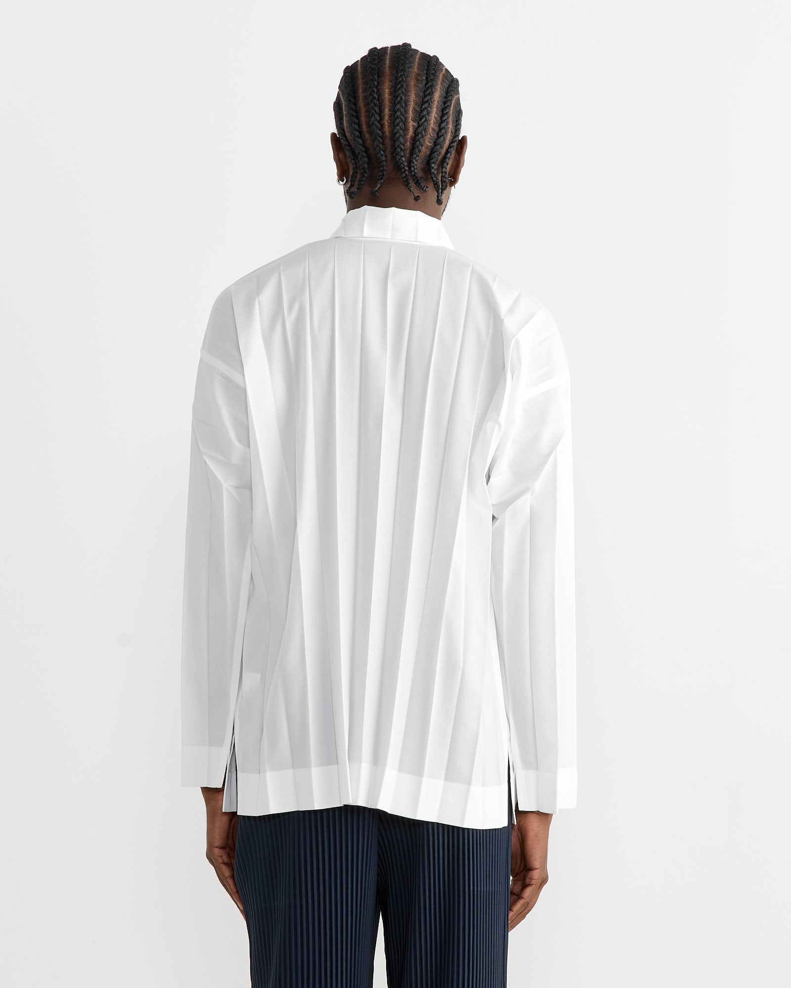 Issey Miyake Homme Plisse Edge Shirt White - White / 3 (264440)