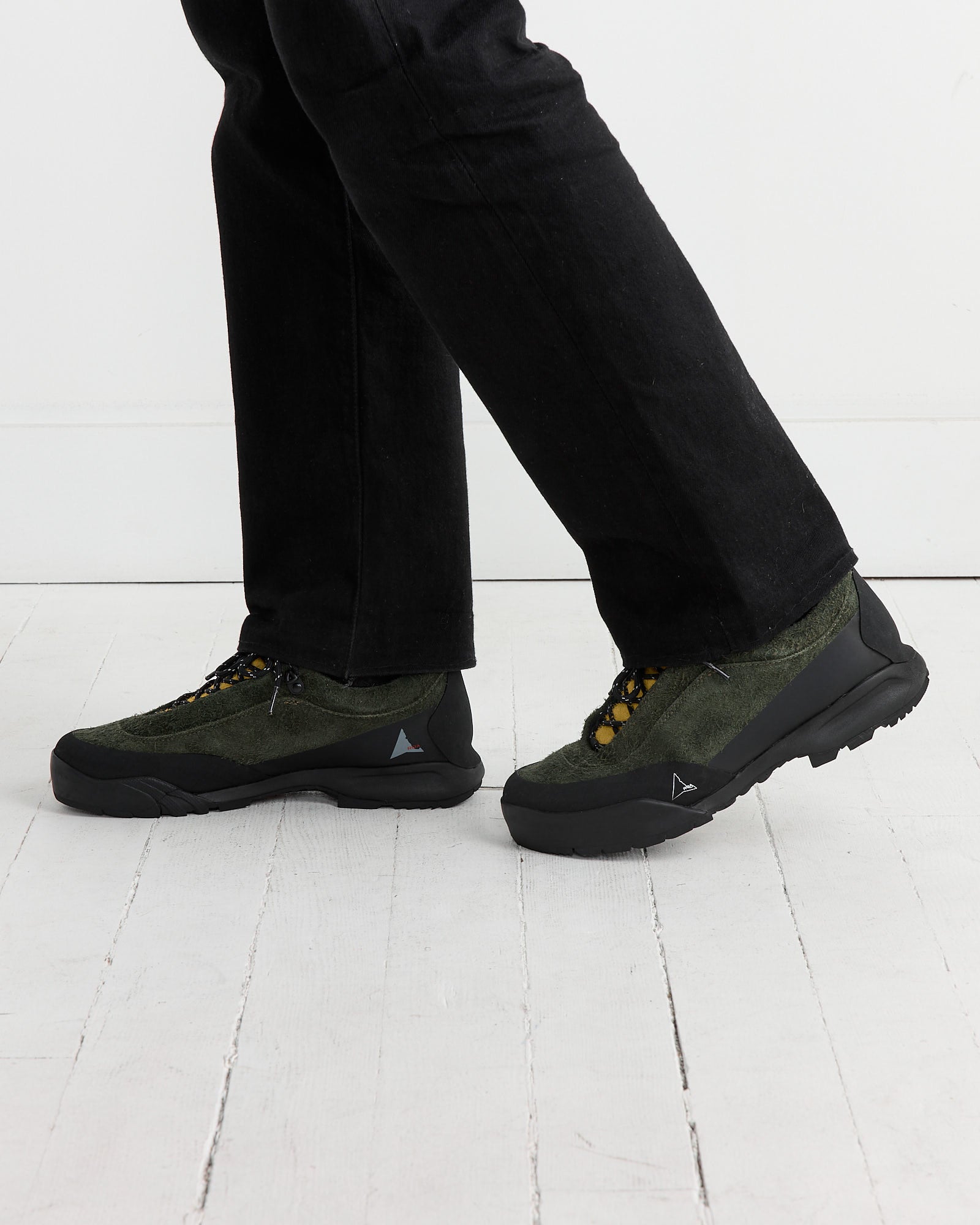 Cingino Sneaker in Olive/Yellow