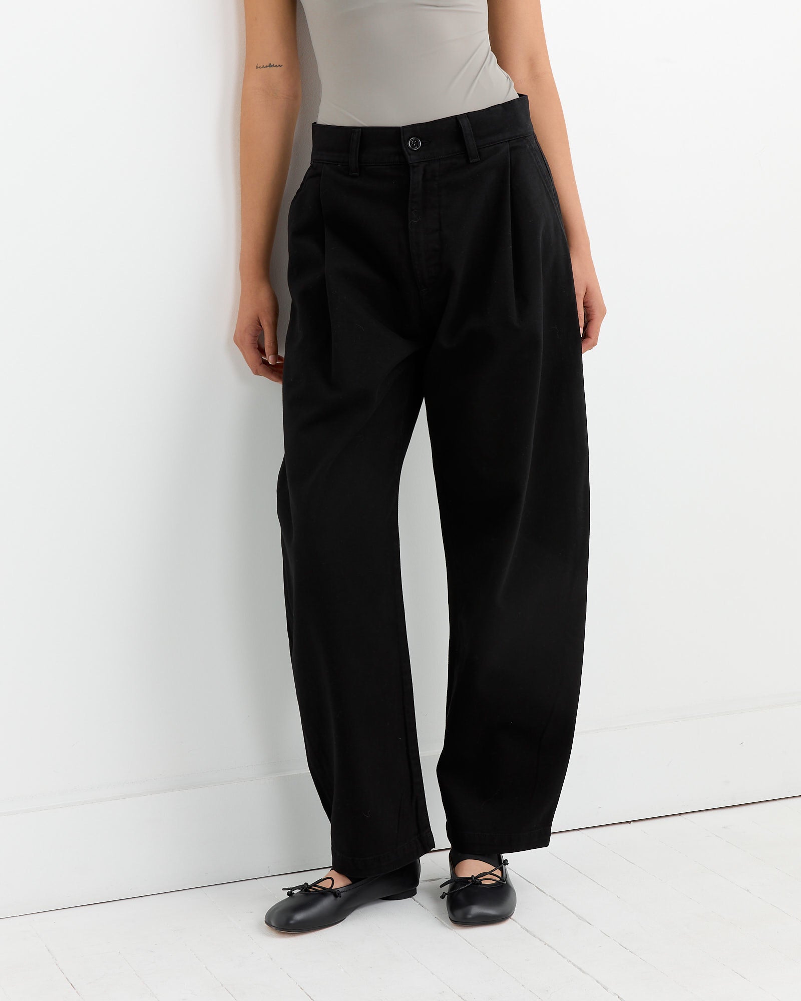 AGOLDE Danika Chino Black - Black / 25 (264782)