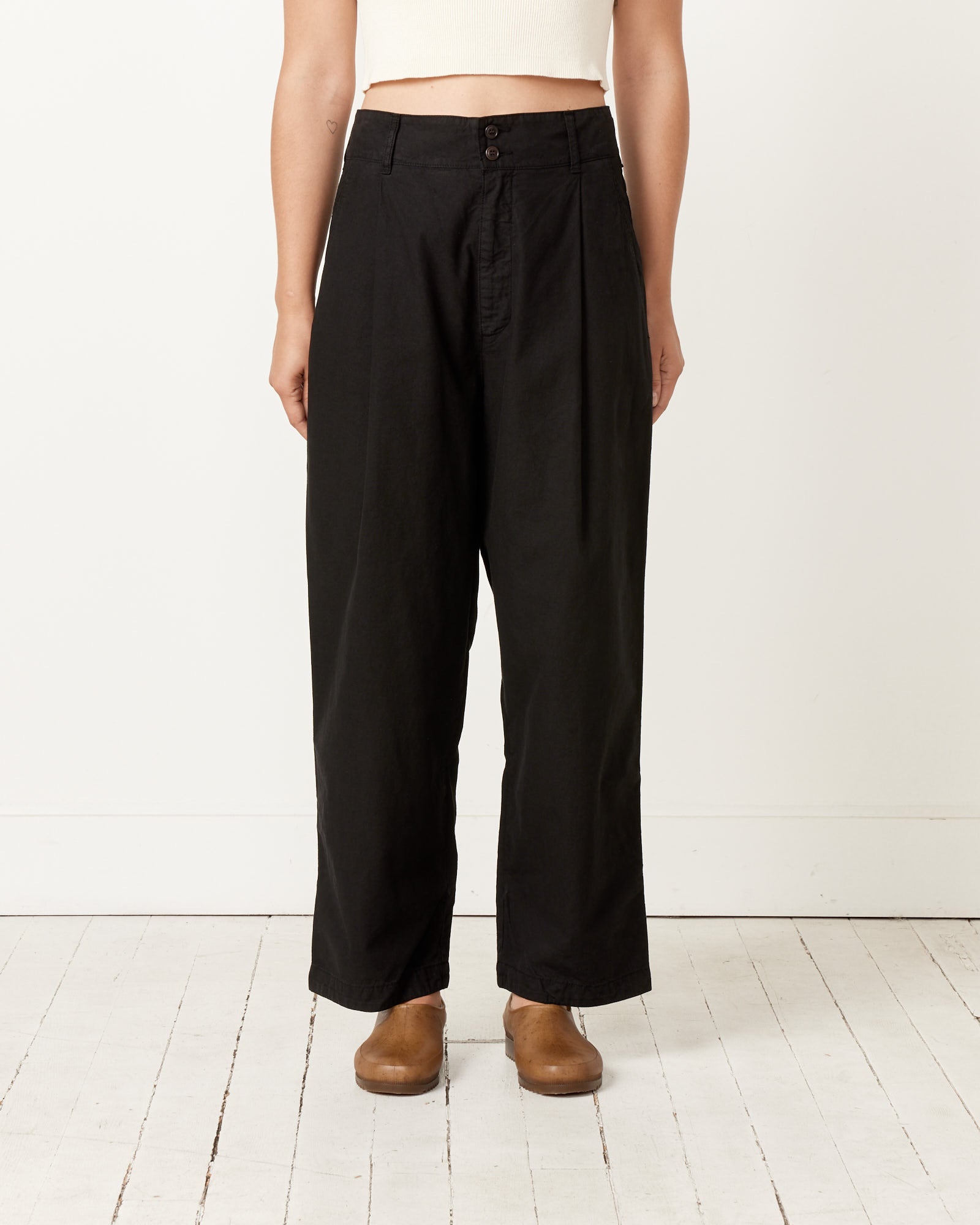 Girls of Dust British Worker Pant Black - Black / S (264817)